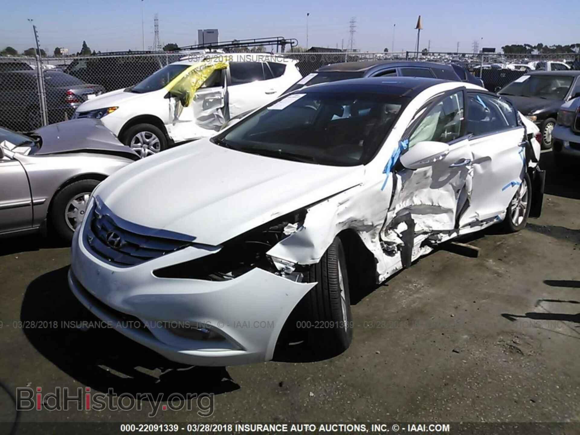 2012 Hyundai Sonata - VIN: 5NPEC4AC2CH453427 - Фото 2