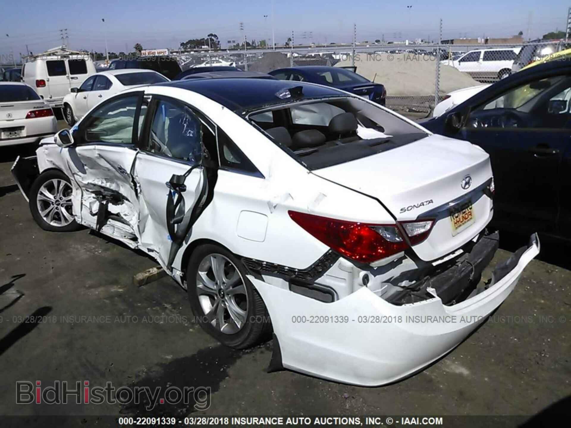 2012 Hyundai Sonata - VIN: 5NPEC4AC2CH453427 - Фото 3