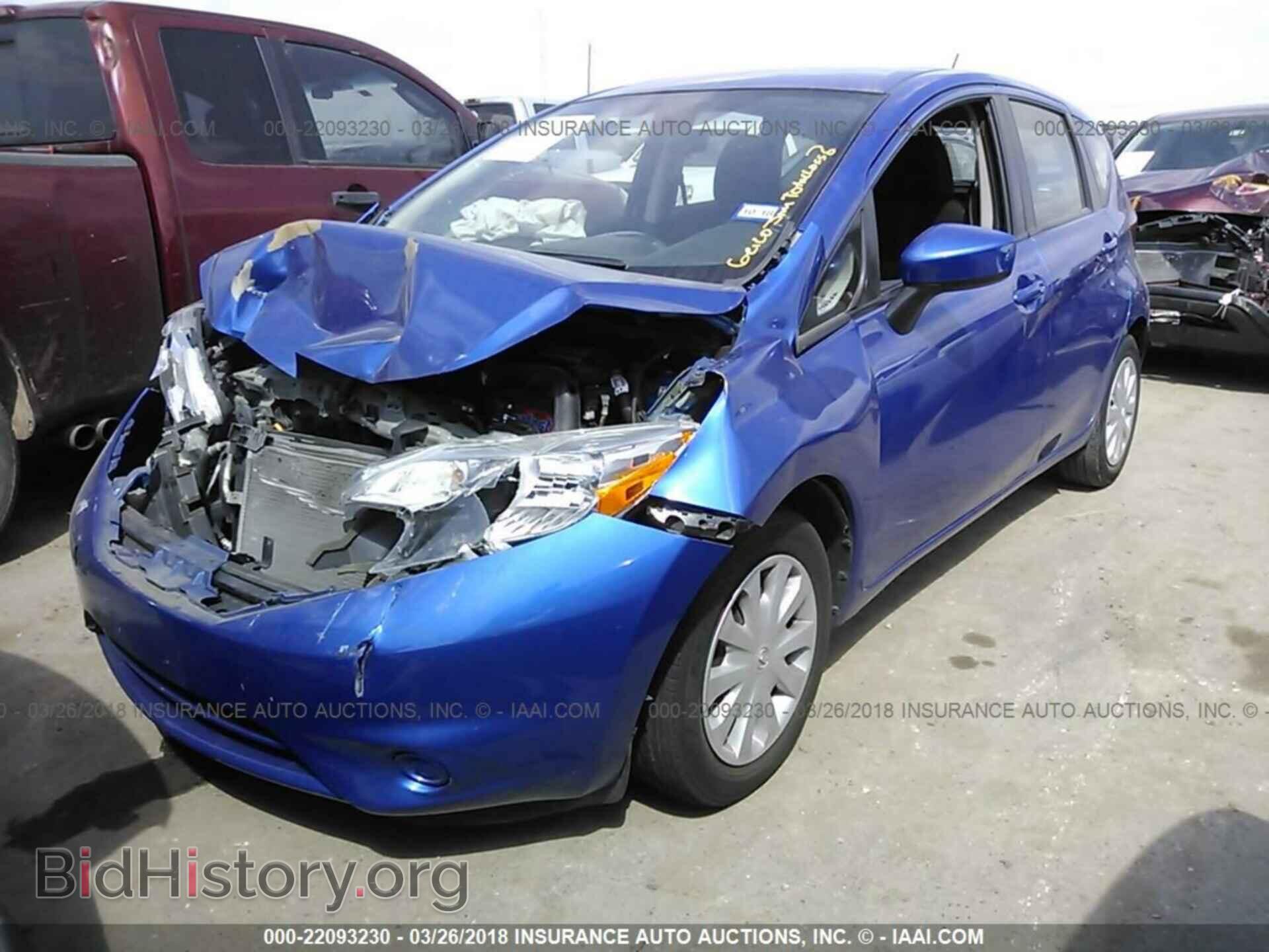 2016 Nissan Versa note - VIN: 3N1CE2CP2GL350698 - Фото 2