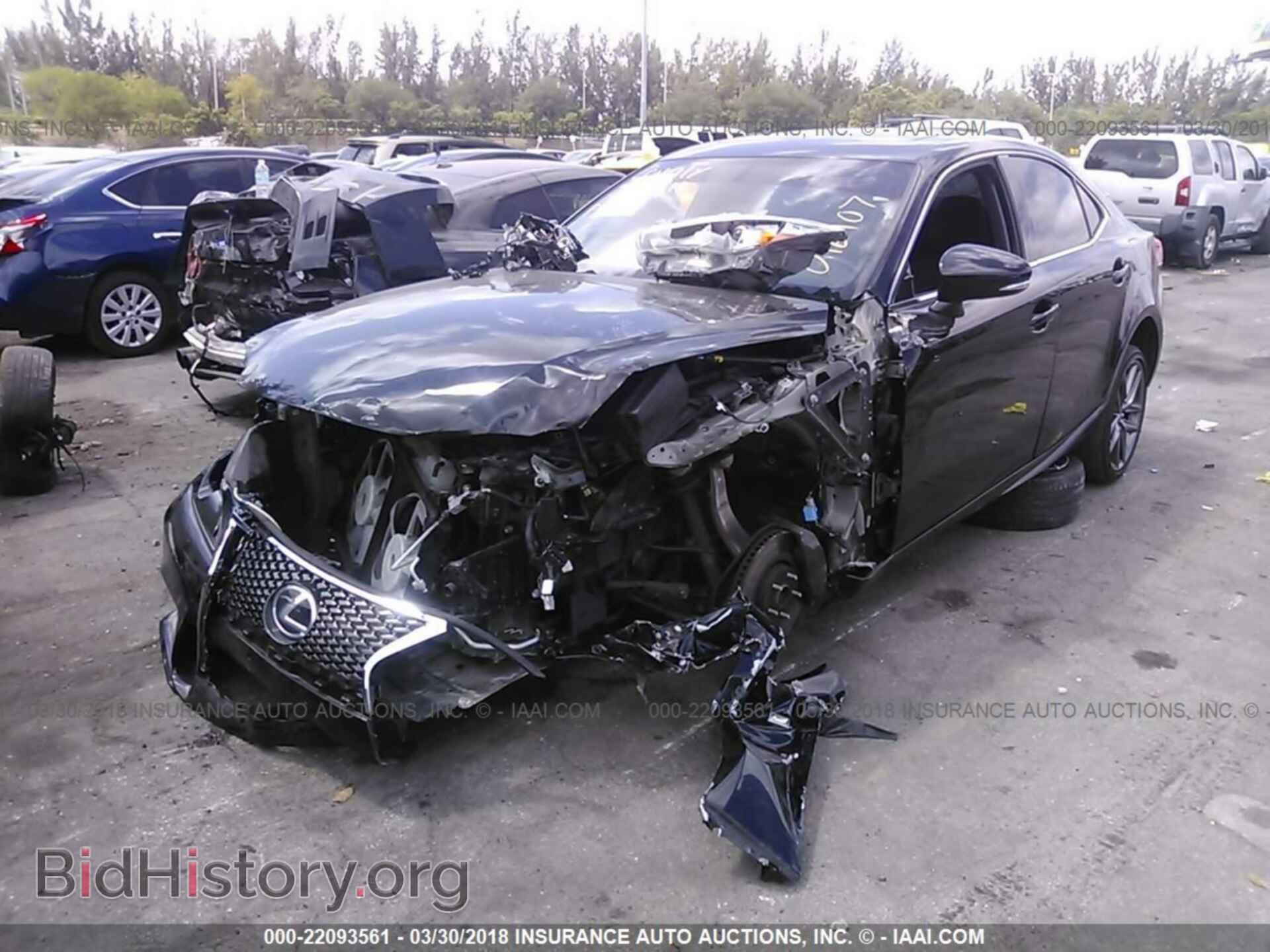 2016 Lexus Is - VIN: JTHBA1D24G5016107 - Фото 2