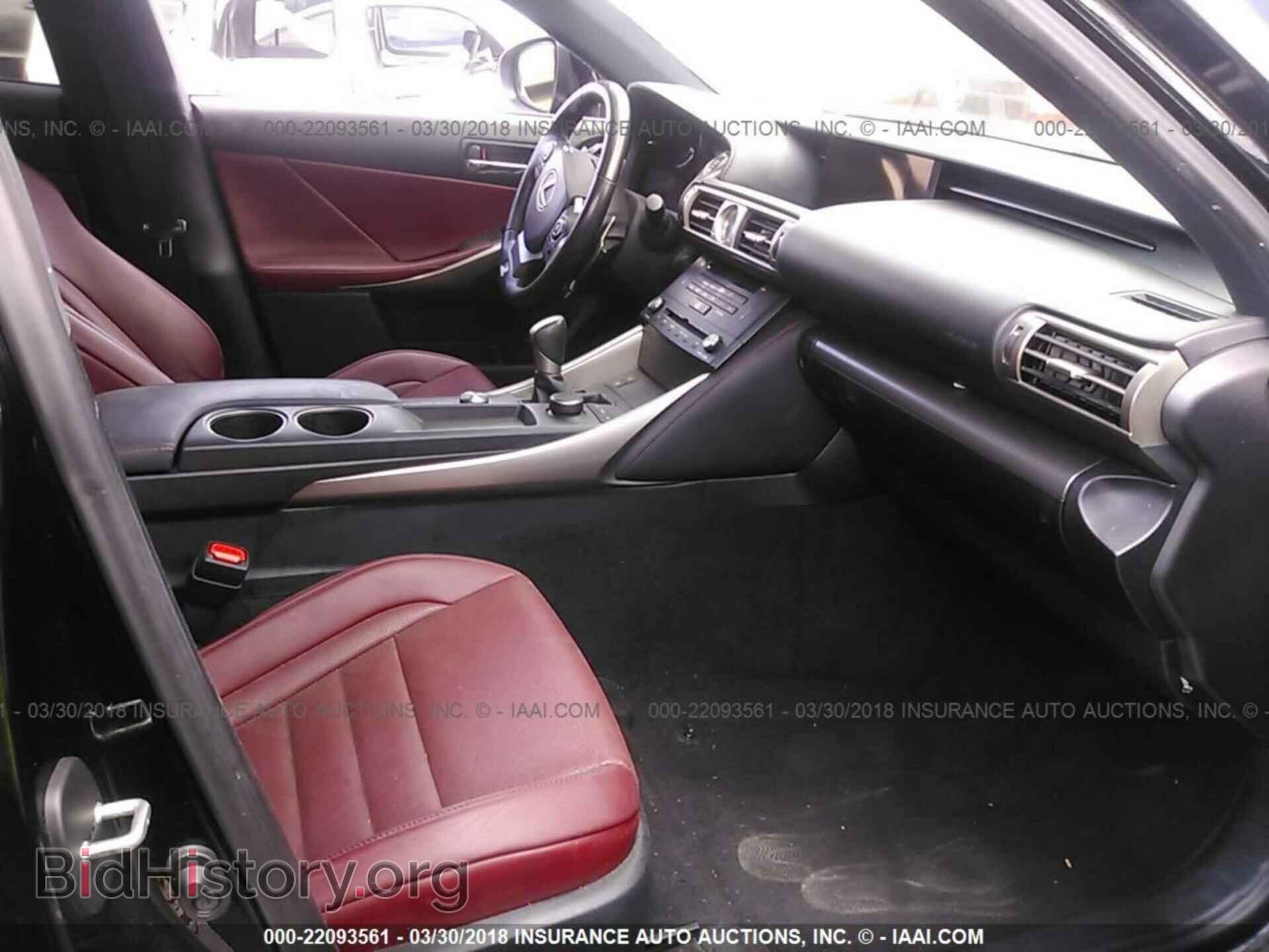 2016 Lexus Is - VIN: JTHBA1D24G5016107 - Фото 5