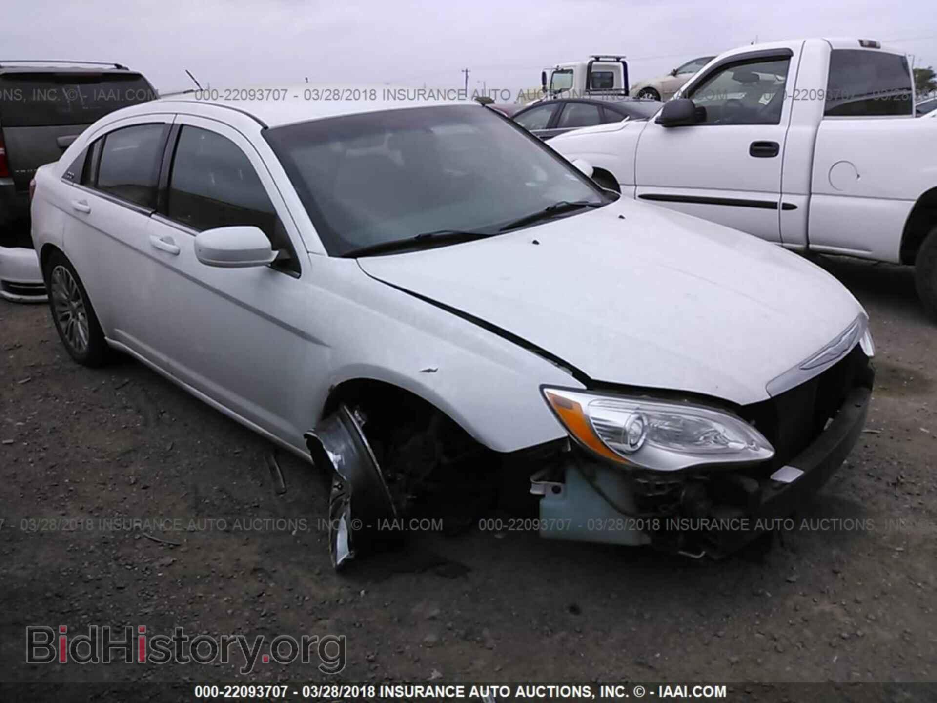 Фотография 1C3CCBAB6CN105072 - Chrysler 200 2012