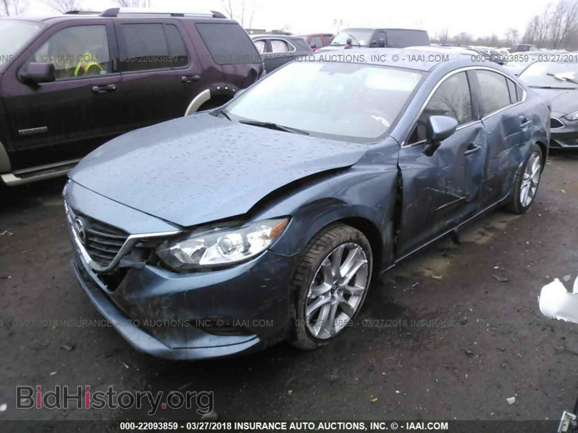2015 Mazda 6 - VIN: JM1GJ1V56F1215083 - Фото 2