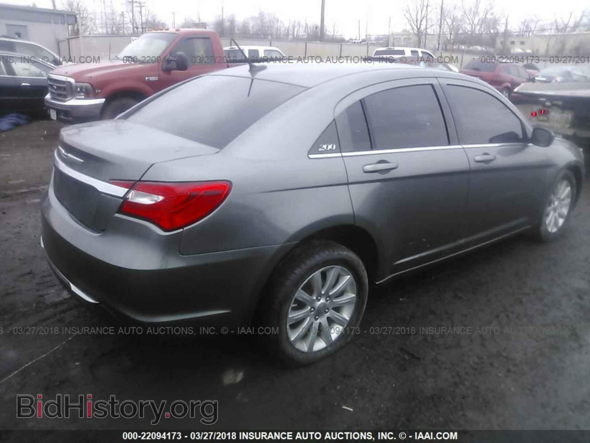 2012 Chrysler 200 - VIN: 1C3CCBBB4CN303065 - Фото 4