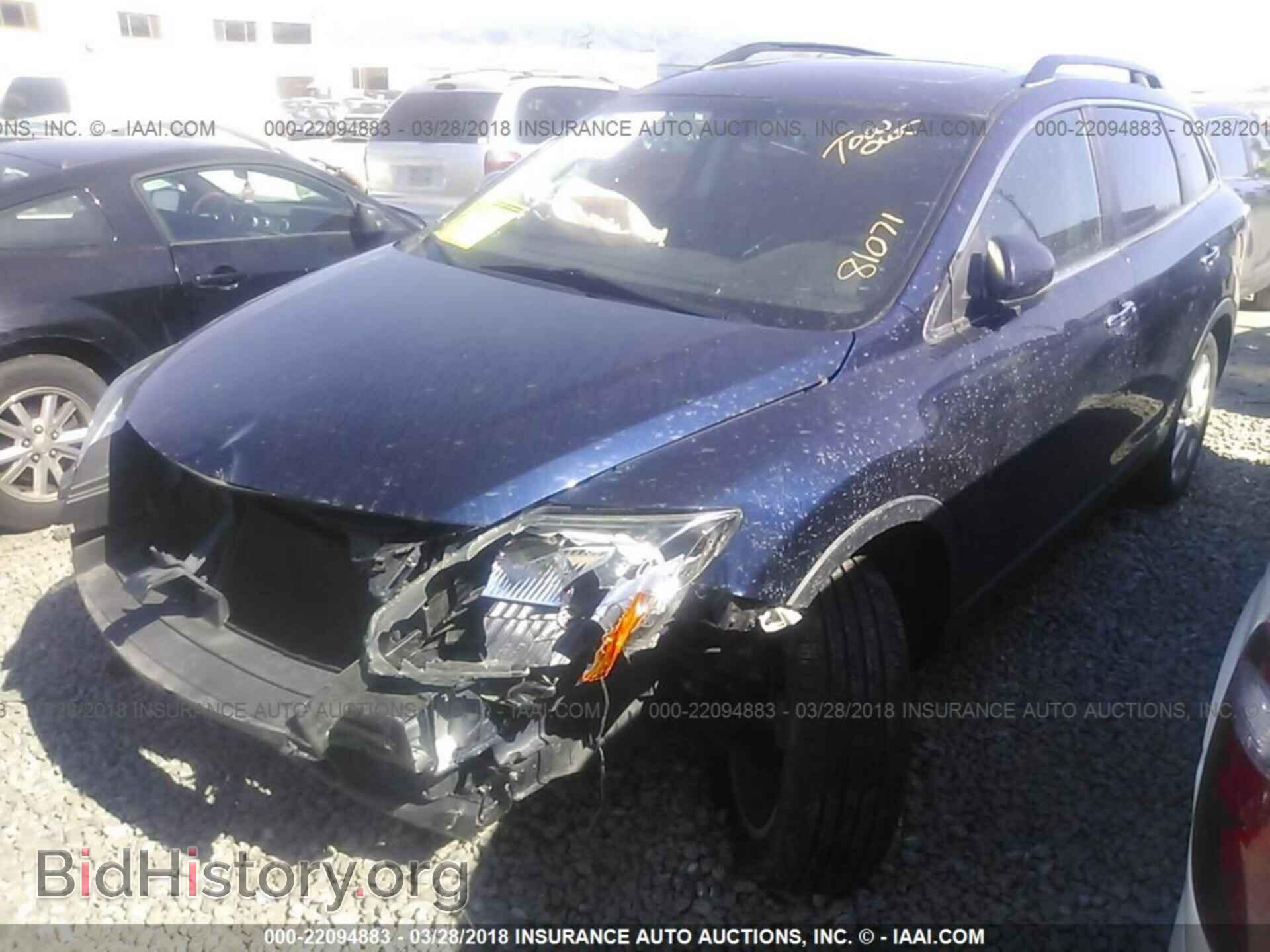 2012 Mazda Cx-9 - VIN: JM3TB3DV2C0367850 - Фото 2