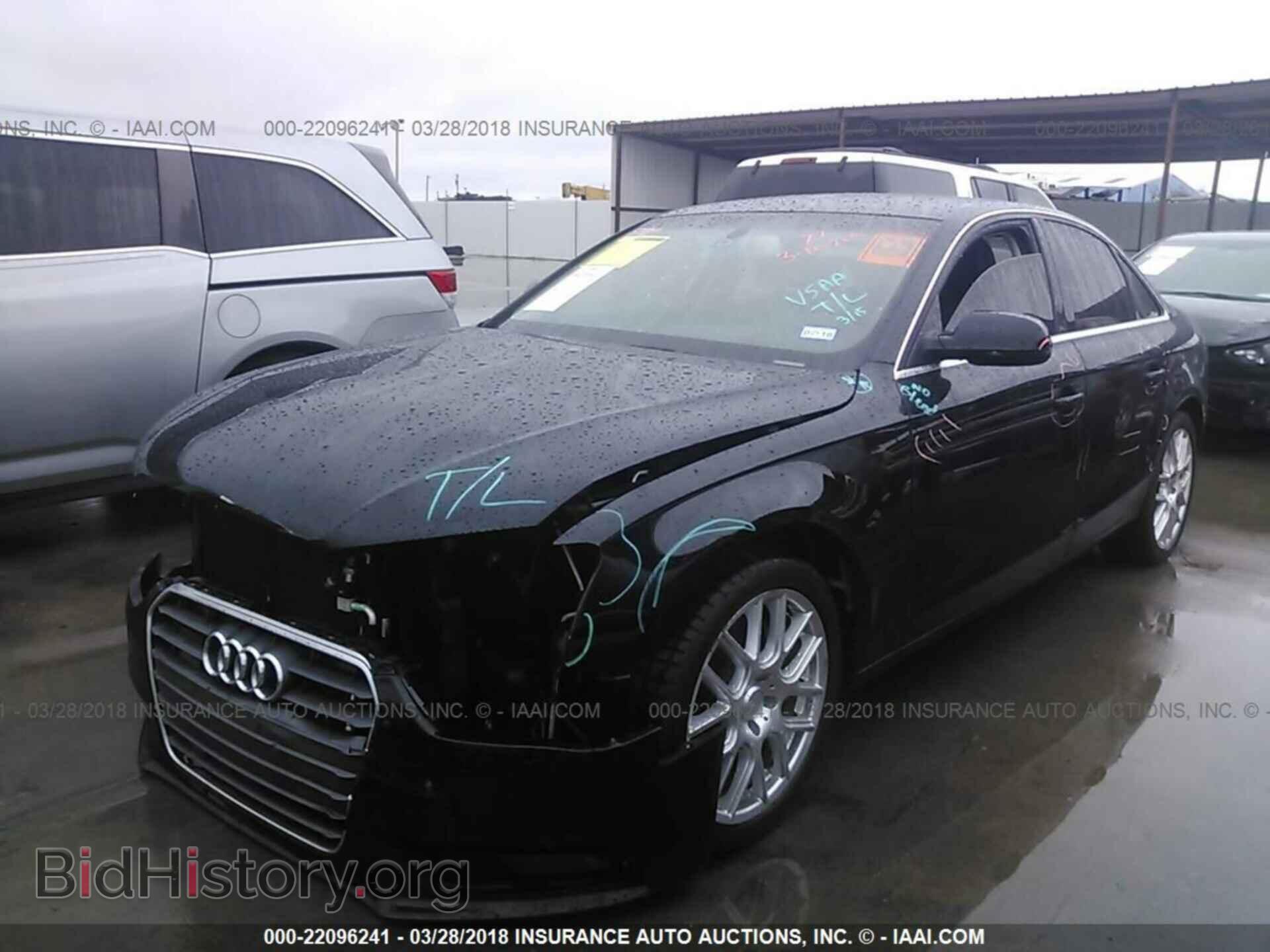 2013 Audi A4 - VIN: WAUEFAFL6DN039743 - Фото 2