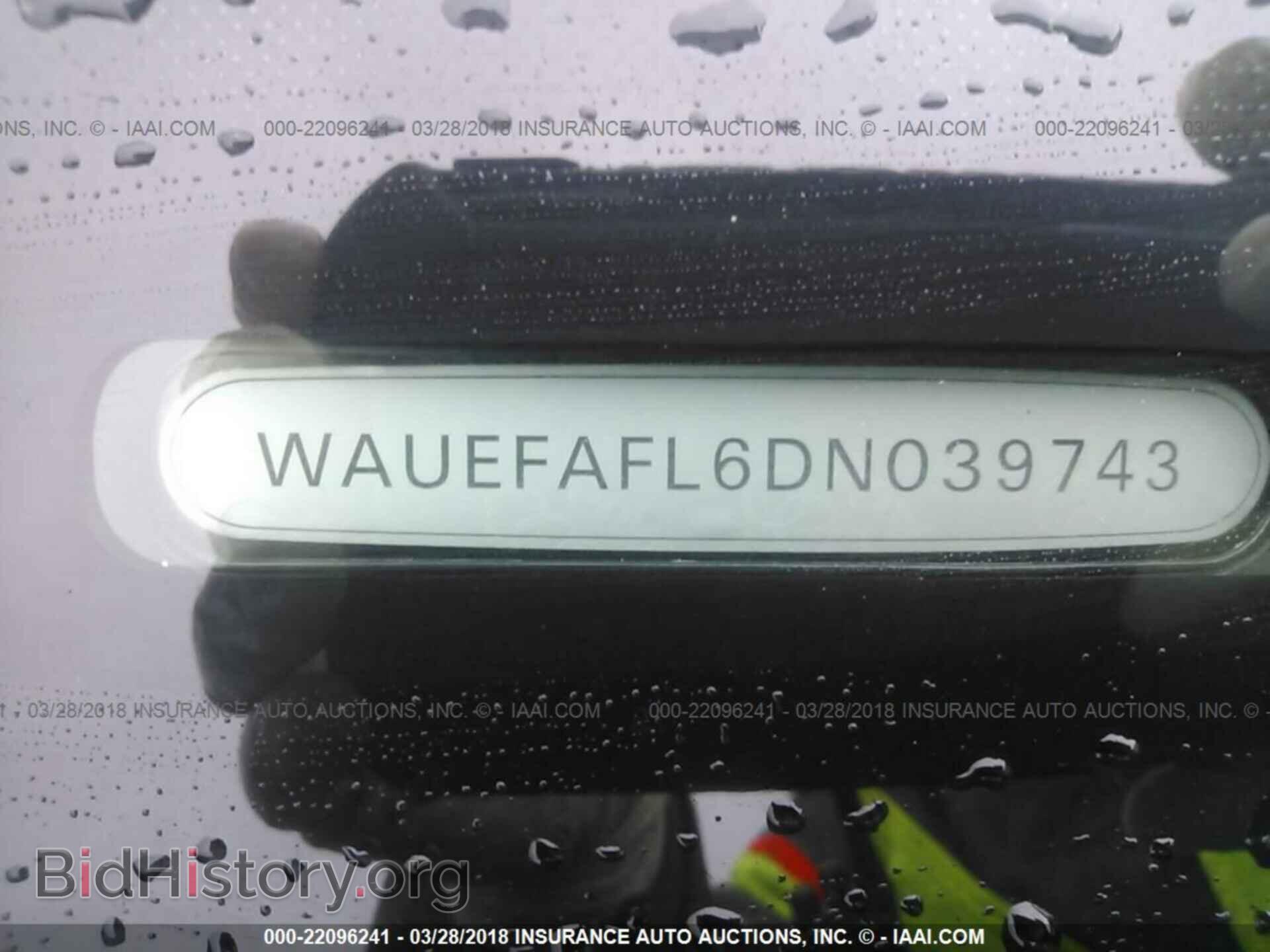 2013 Audi A4 - VIN: WAUEFAFL6DN039743 - Фото 9
