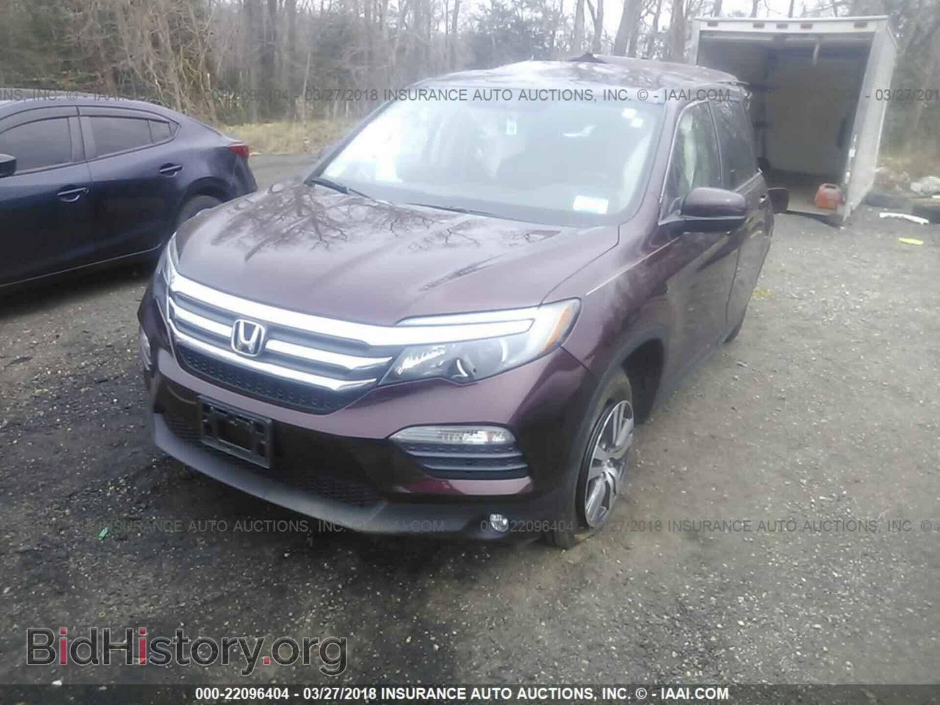 2017 Honda Pilot - VIN: 5FNYF5H32HB000866 - Фото 2
