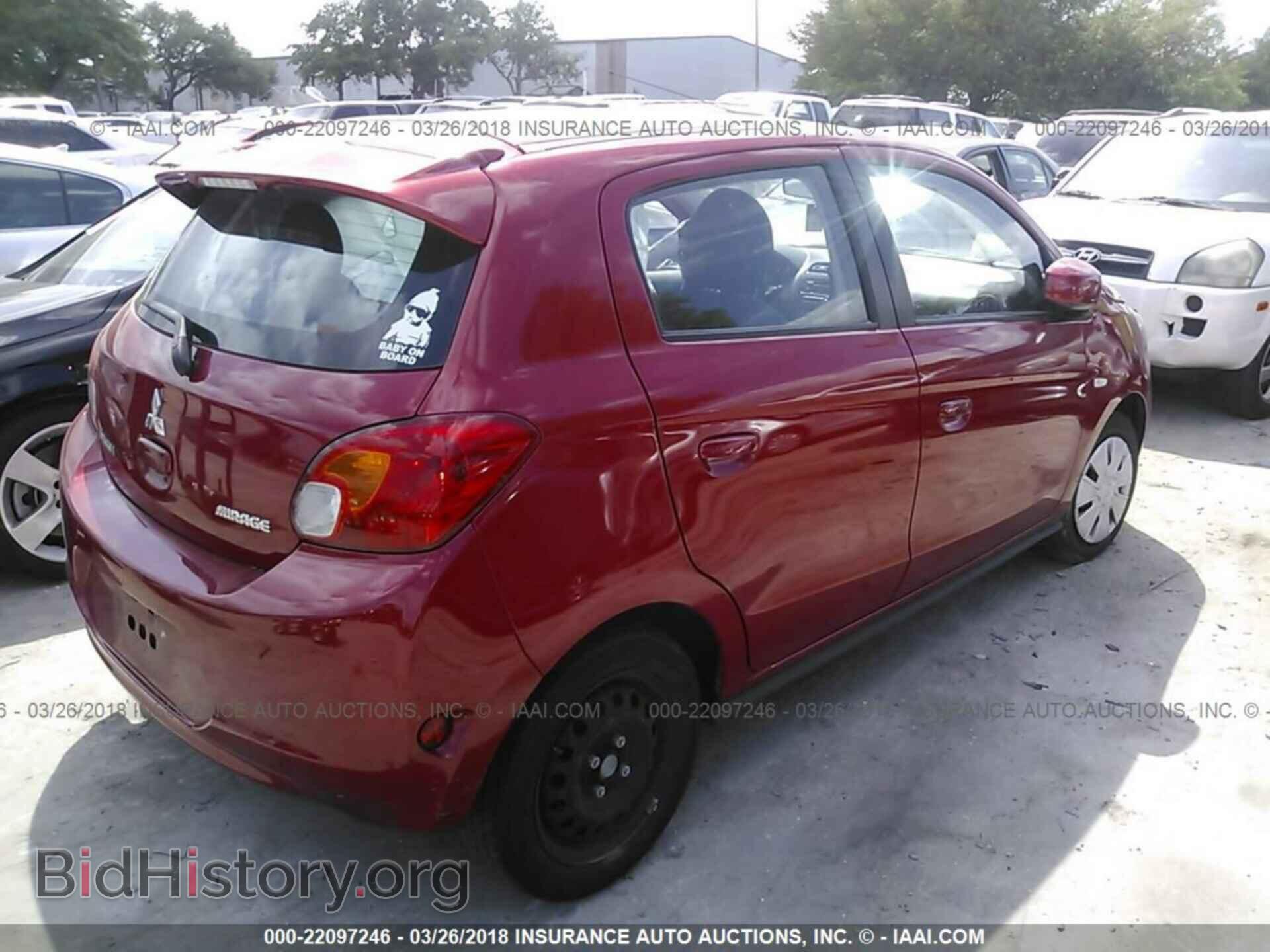 2014 Mitsubishi Mirage - VIN: ML32A3HJ0EH013685 - Фото 4