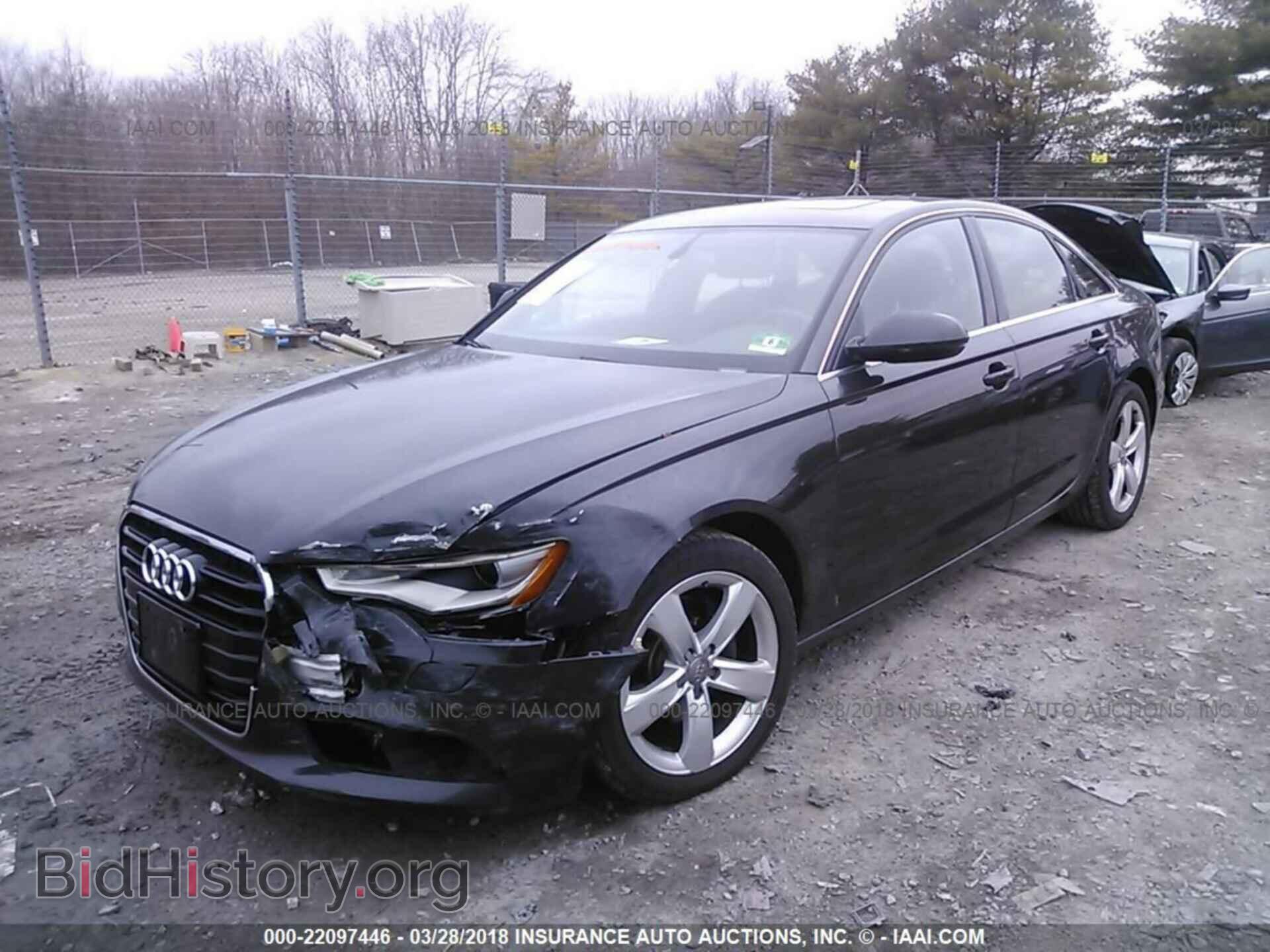 2012 Audi A6 - VIN: WAUDFAFC5CN163304 - Фото 2