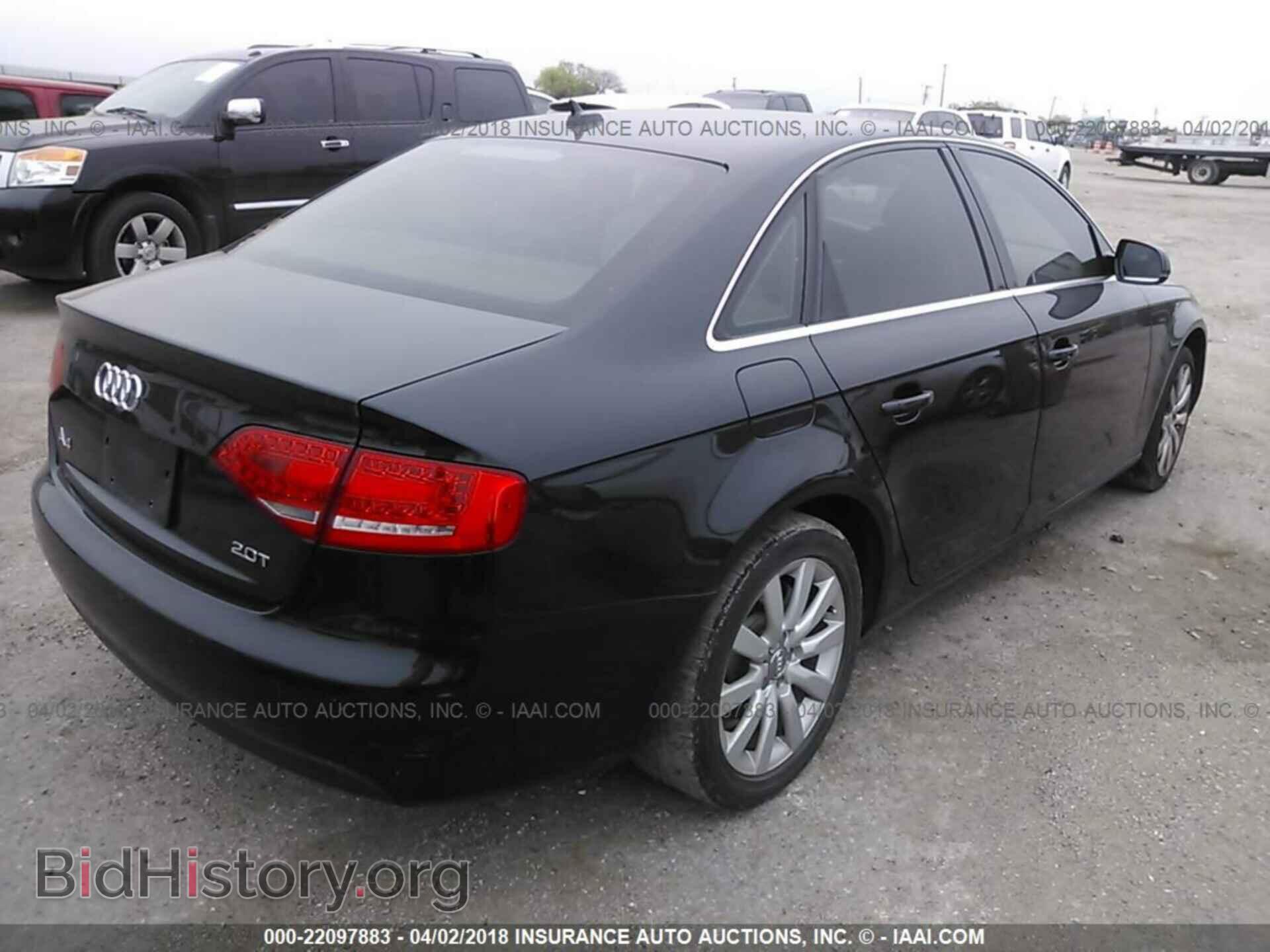 2012 Audi A4 - VIN: WAUAFAFL2CN000631 - Photo 4