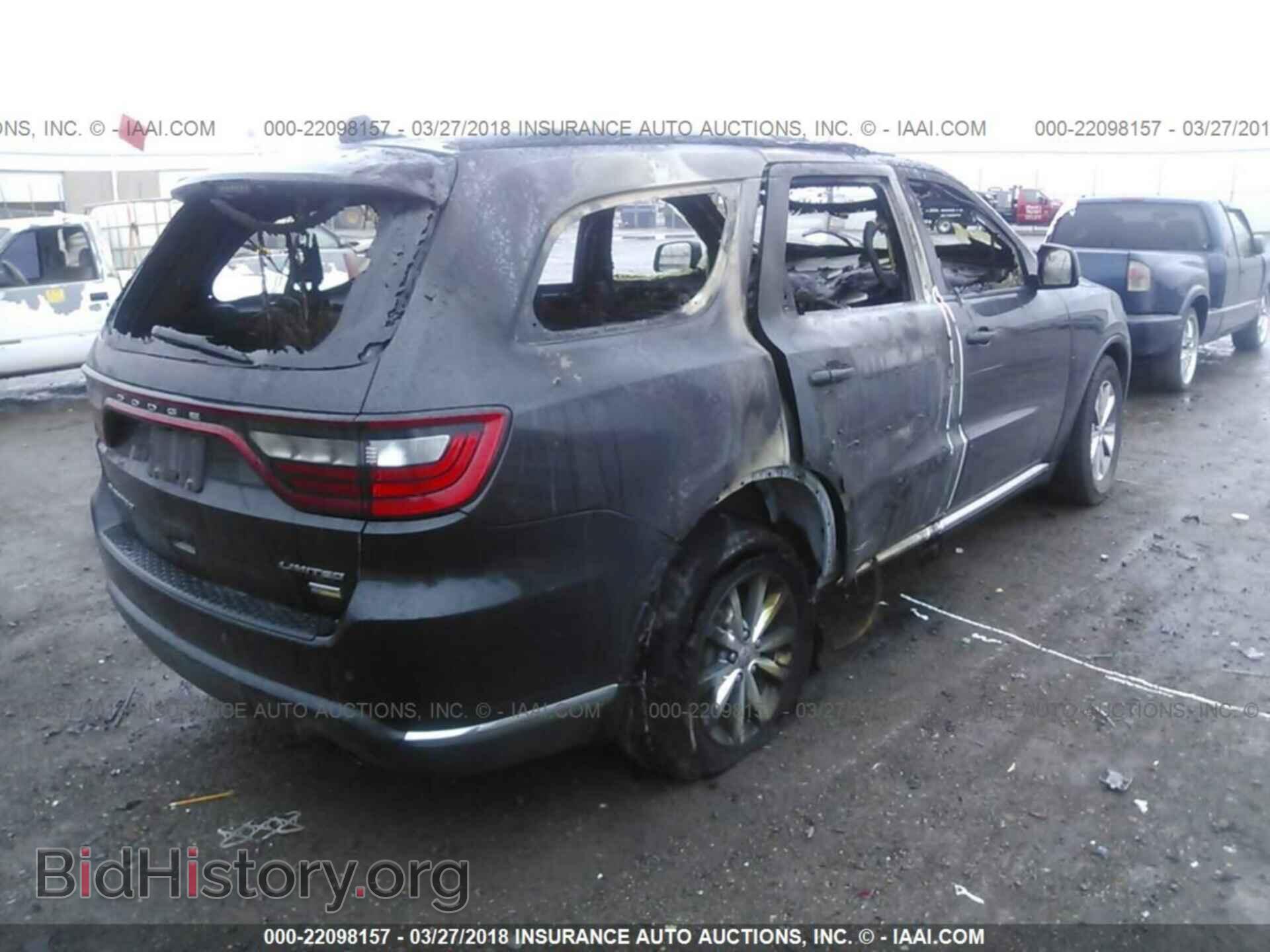 2014 Dodge Durango - VIN: 1C4RDHDG0EC596444 - Photo 4
