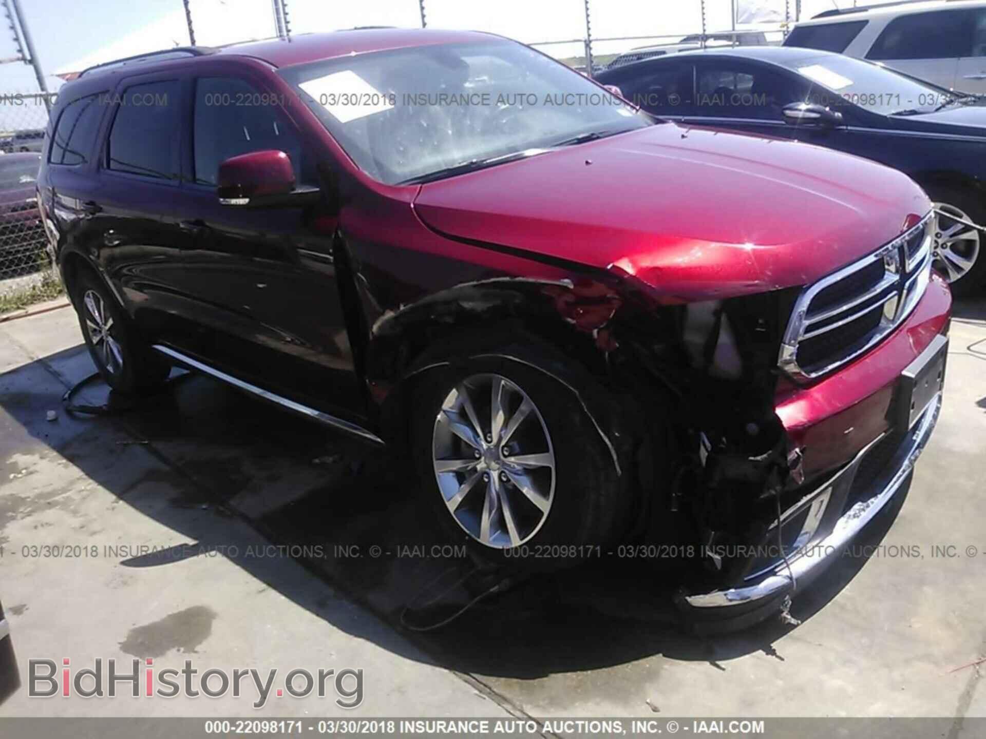 Фотография 1C4RDHDG8EC326698 - Dodge Durango 2014