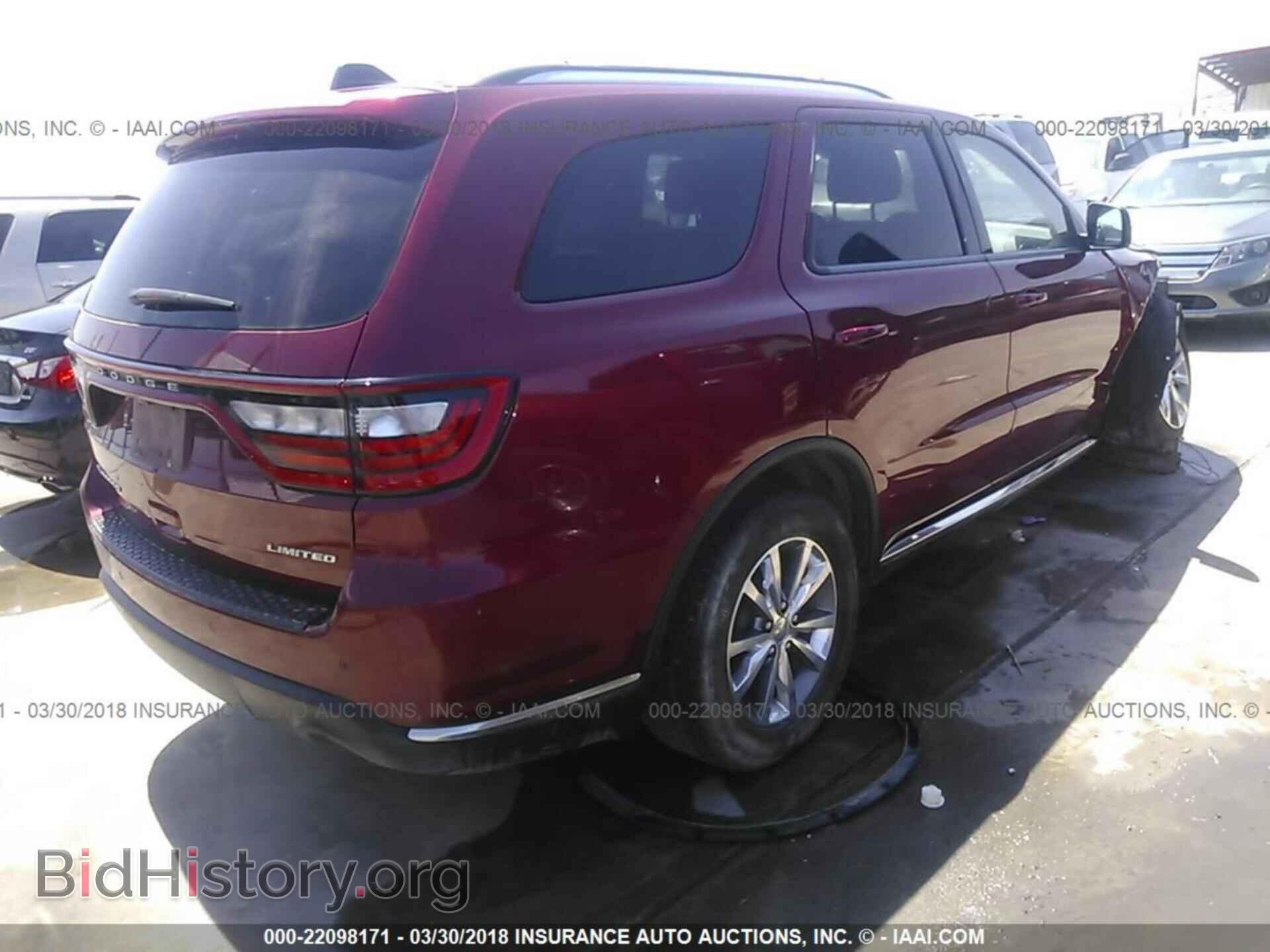 2014 Dodge Durango - VIN: 1C4RDHDG8EC326698 - Фото 4