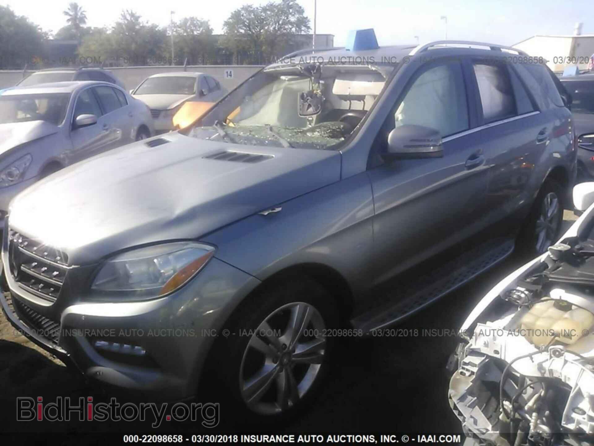 2012 MERCEDES-BENZ ML - VIN: 4JGDA2EB6CA010319 - Фото 2