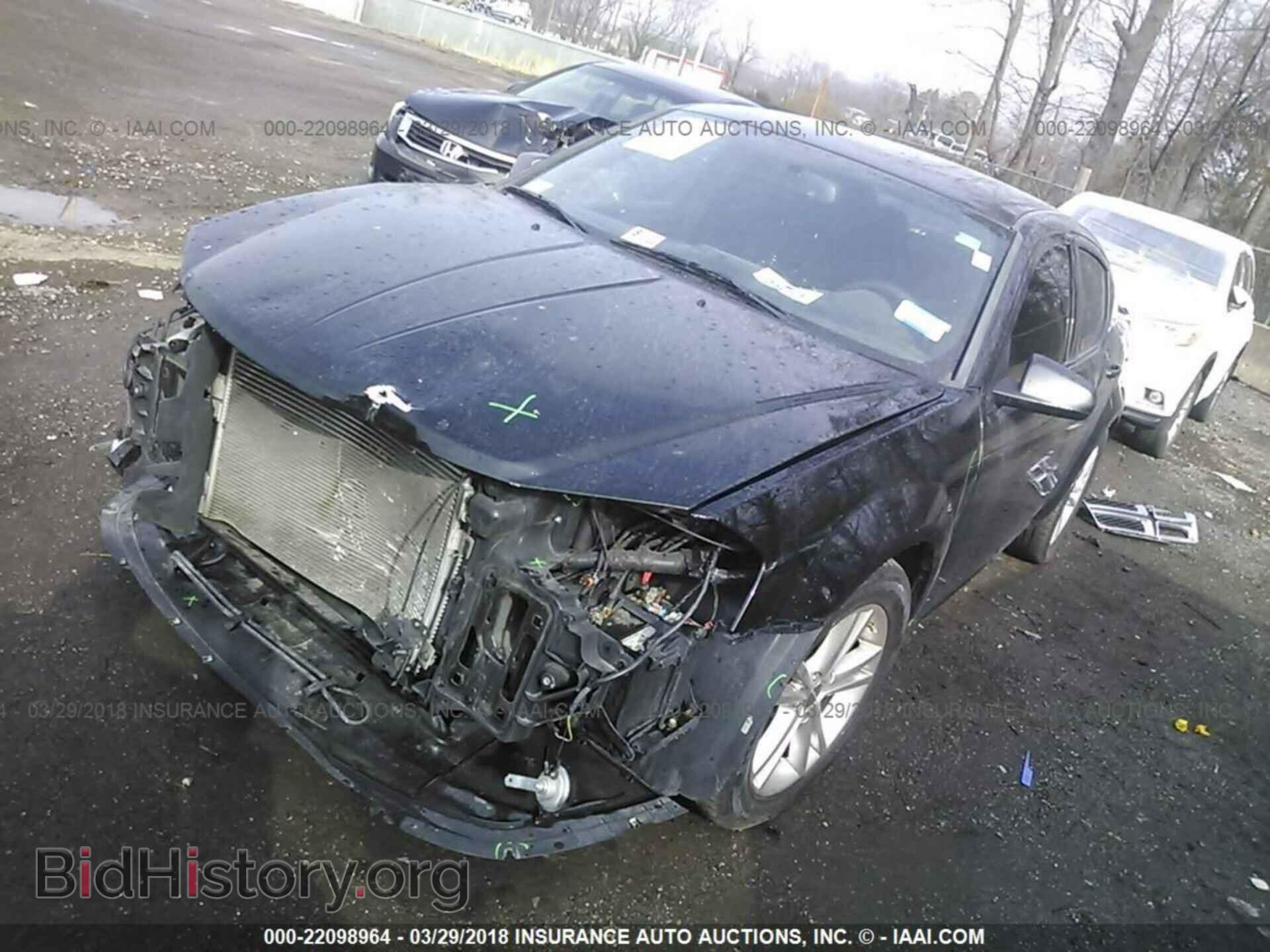 2012 Dodge Avenger - VIN: 1C3CDZAG0CN254868 - Фото 2