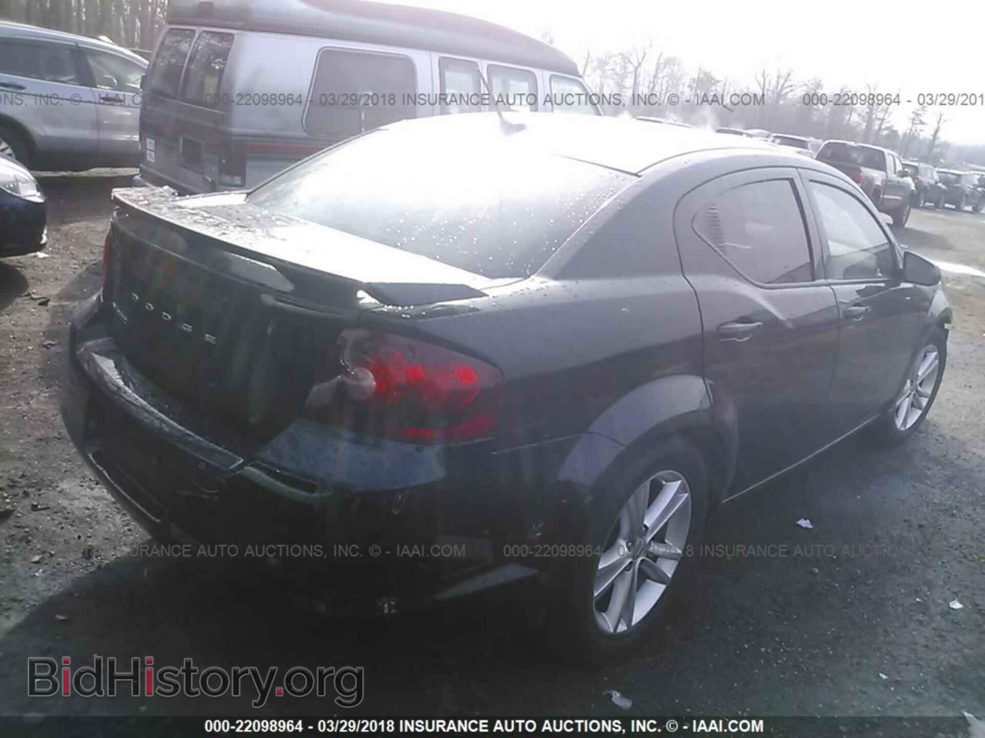 2012 Dodge Avenger - VIN: 1C3CDZAG0CN254868 - Фото 4