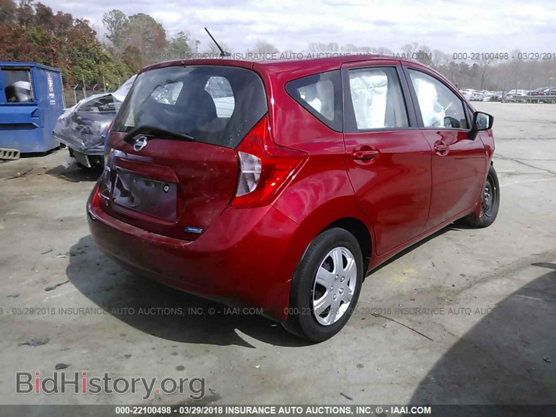 2015 Nissan Versa note - VIN: 3N1CE2CP2FL370674 - Фото 4