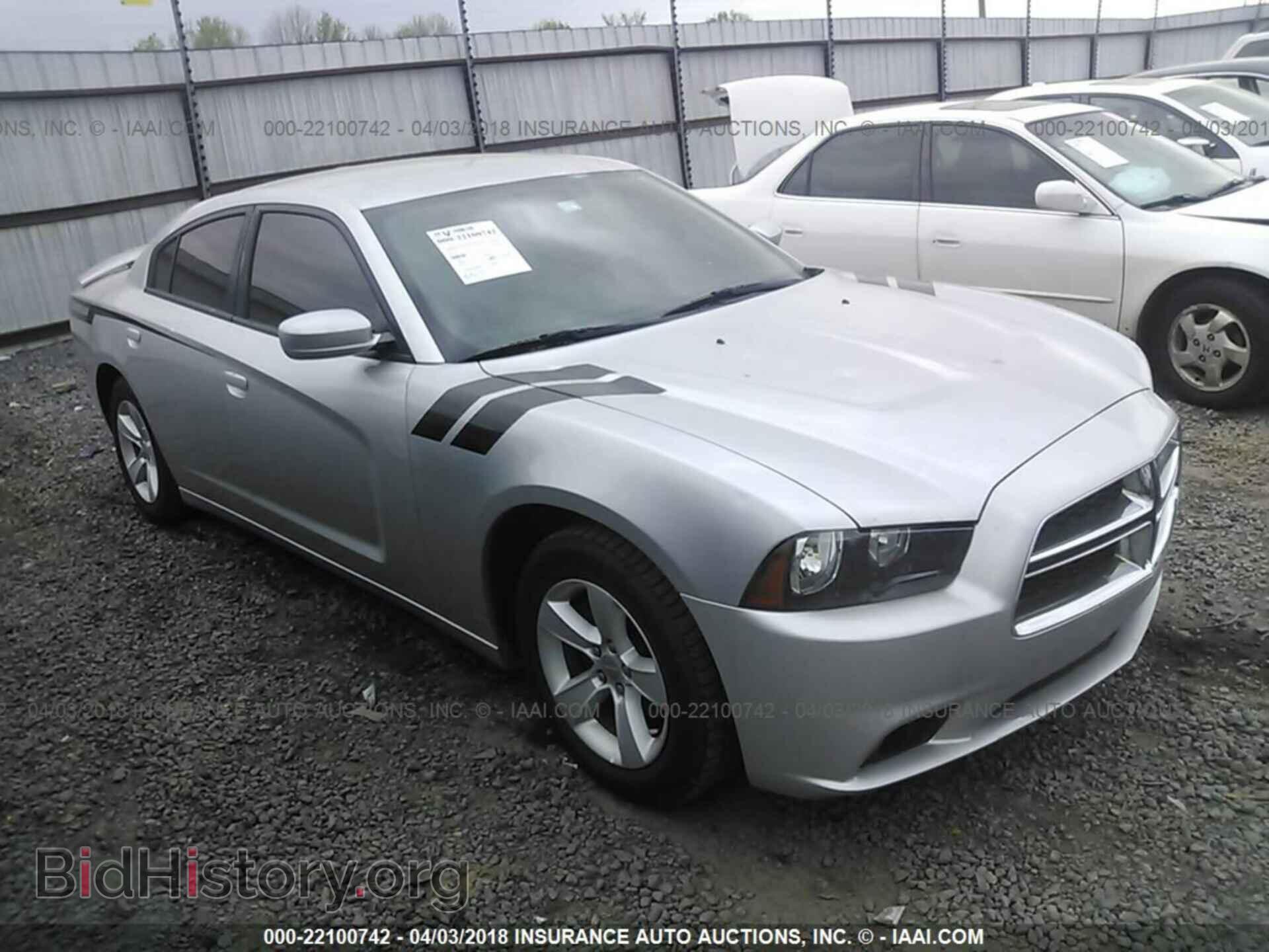 Фотография 2C3CDXHG5CH134776 - Dodge Charger 2012