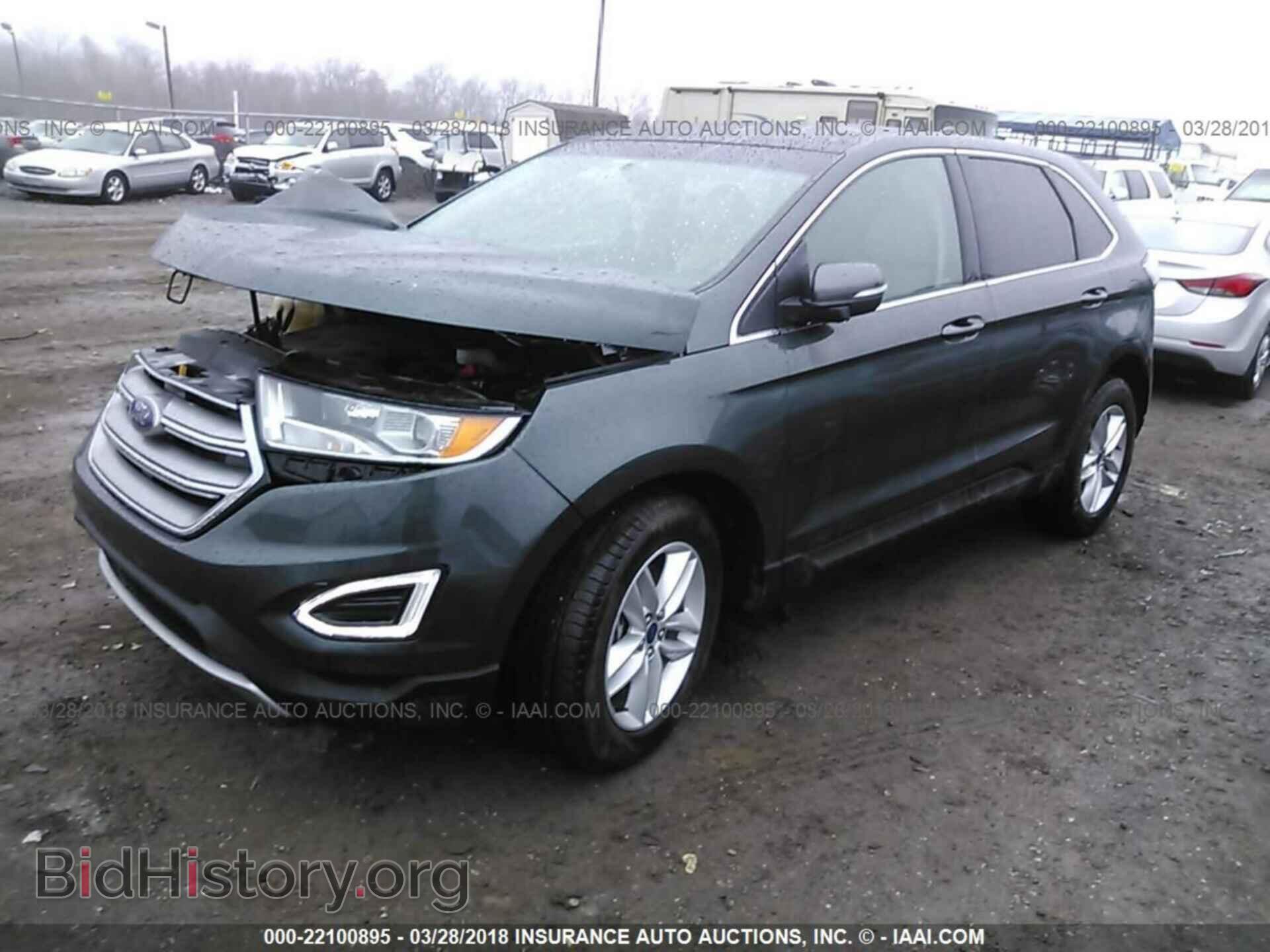 2015 Ford Edge - VIN: 2FMTK4J85FBB37103 - Фото 2