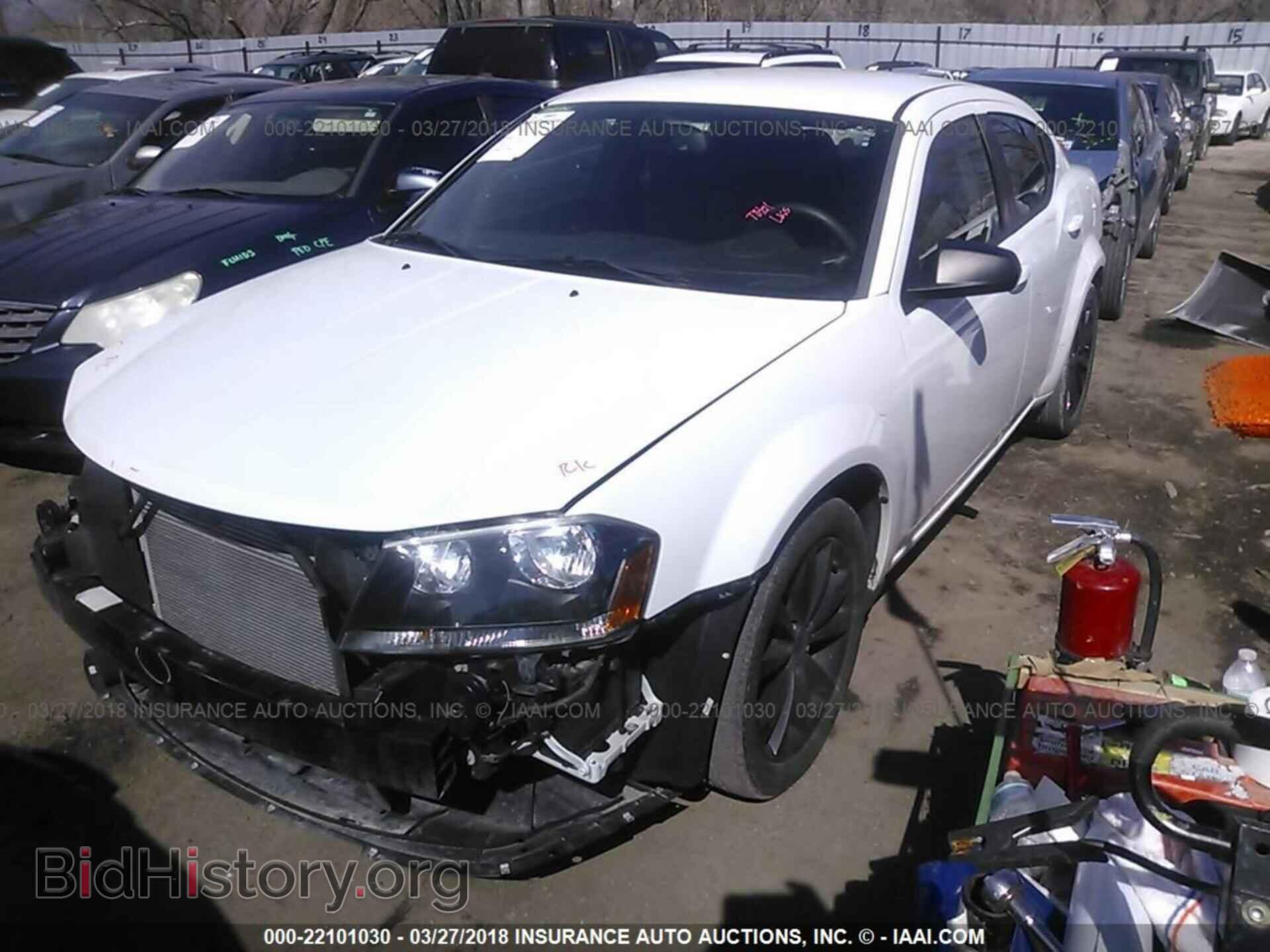 2014 Dodge Avenger - VIN: 1C3CDZAB2EN167223 - Фото 2