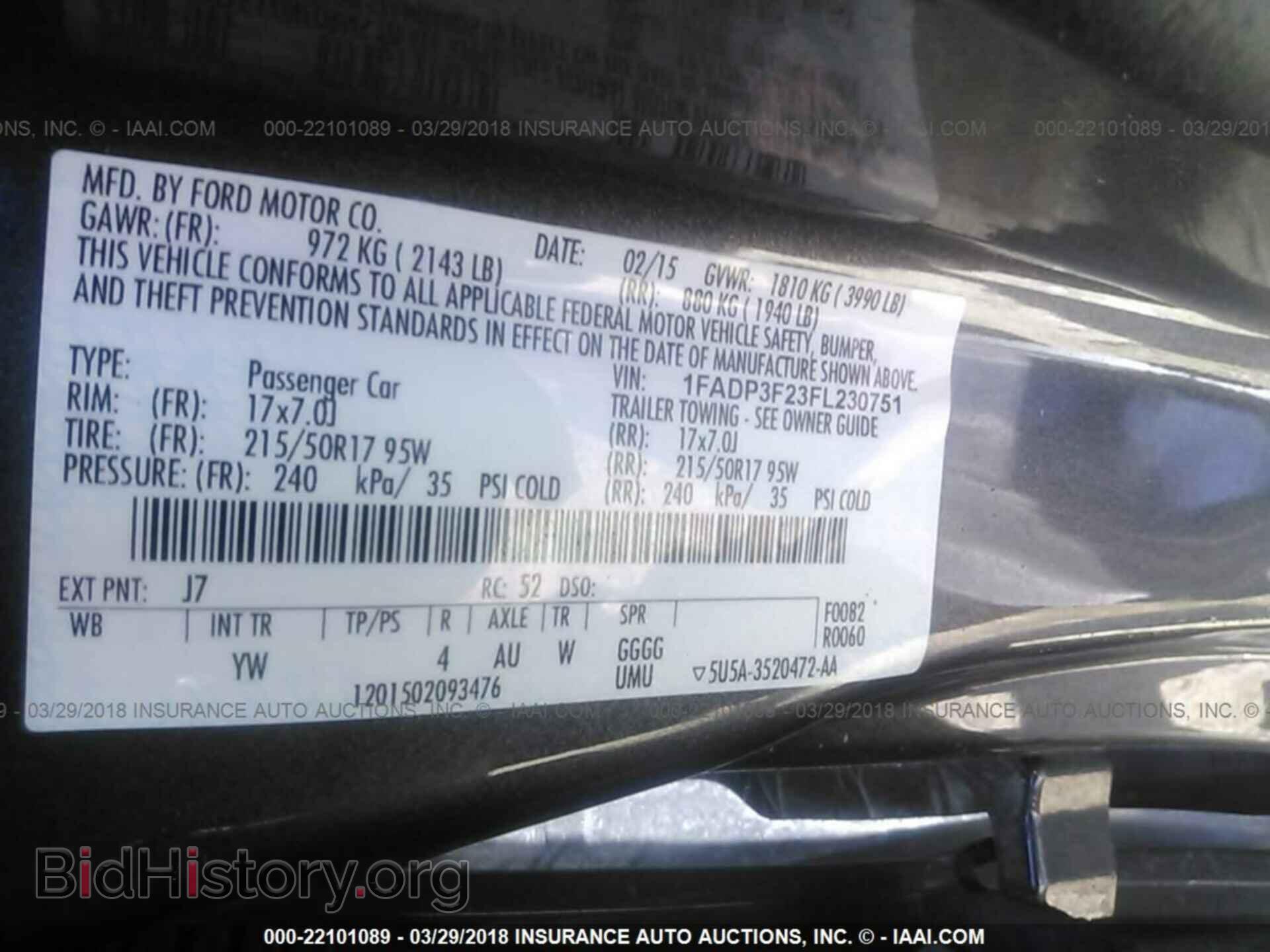 2015 Ford Focus - VIN: 1FADP3F23FL230751 - Photo 9
