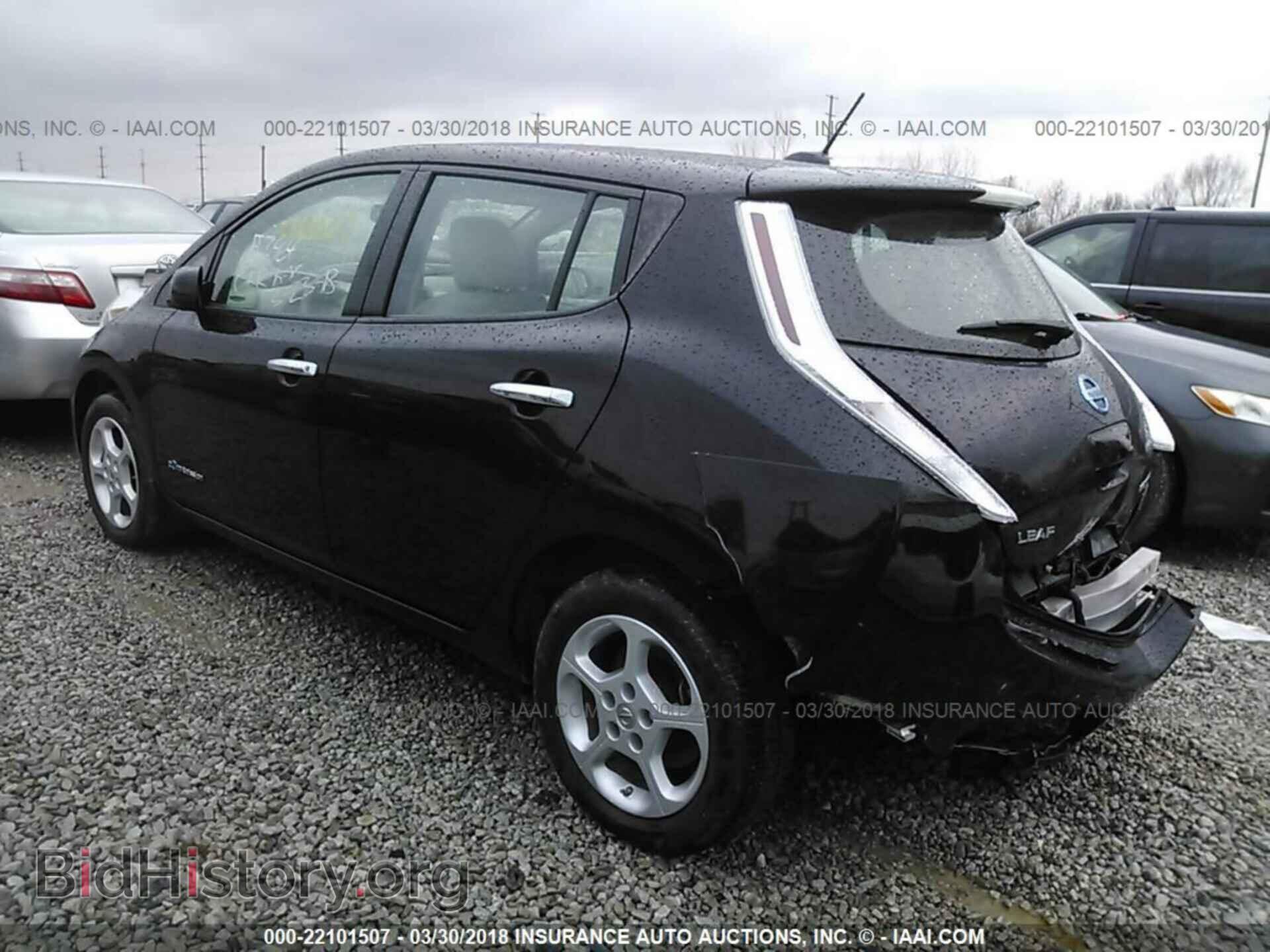 2015 Nissan Leaf - VIN: 1N4AZ0CP9FC301835 - Фото 3