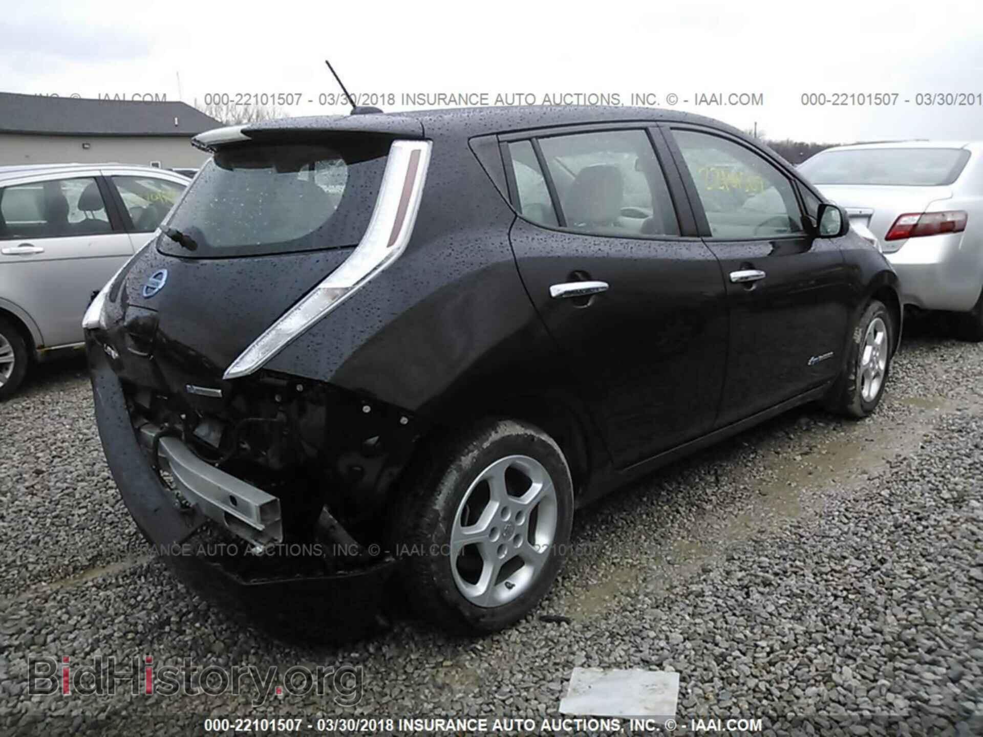 2015 Nissan Leaf - VIN: 1N4AZ0CP9FC301835 - Фото 4