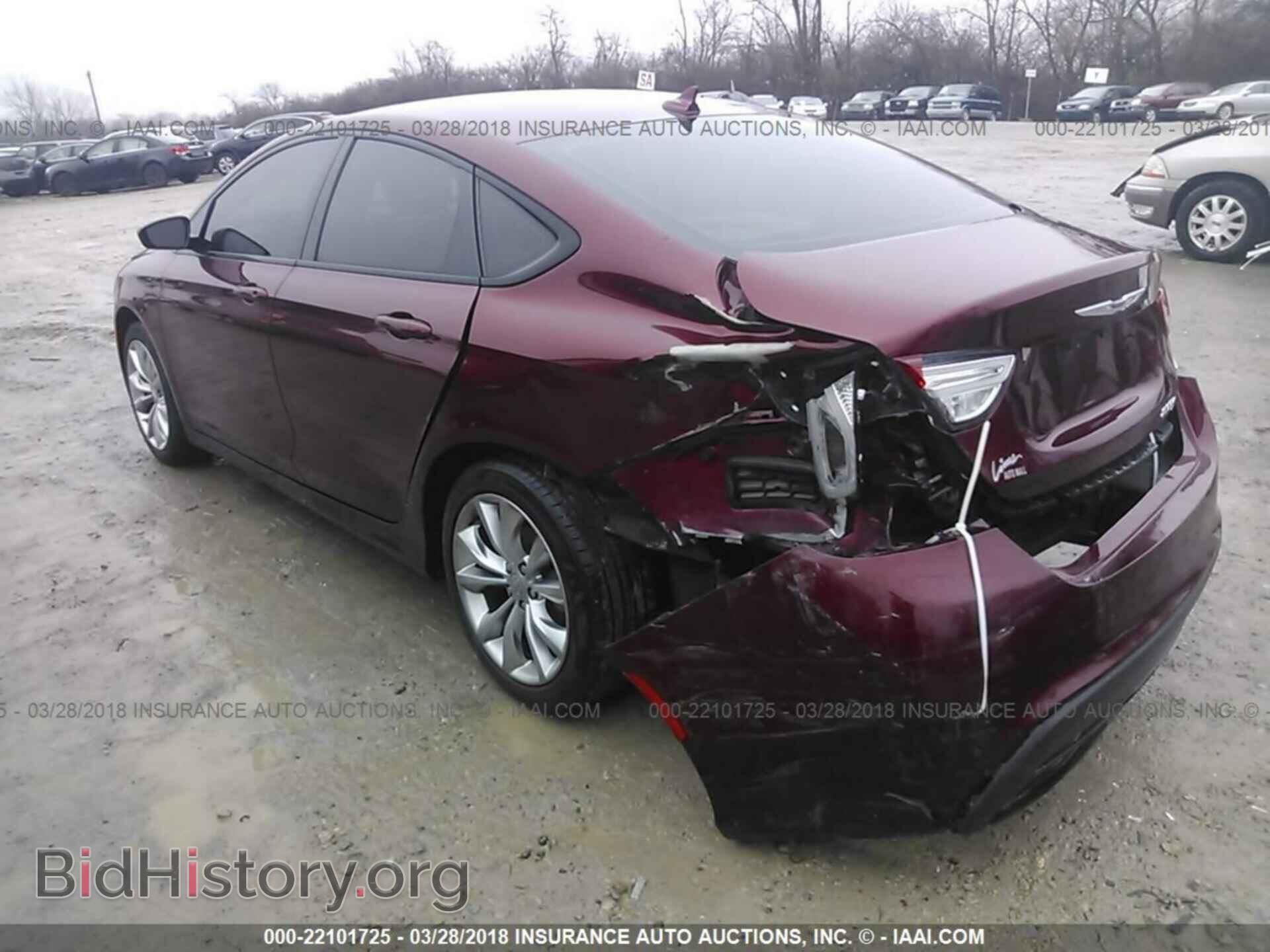 2015 Chrysler 200 - VIN: 1C3CCCBB8FN634838 - Фото 3