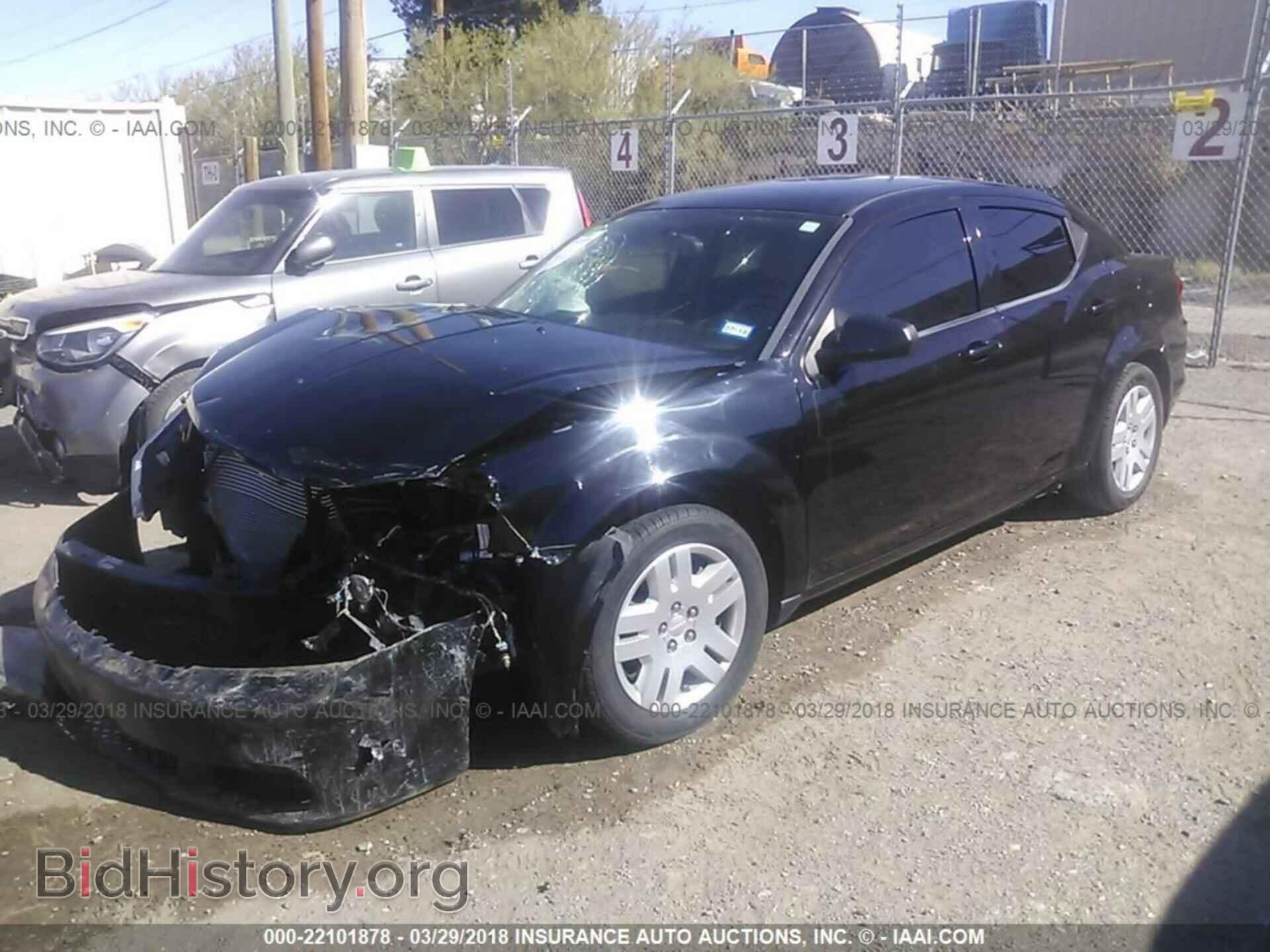 2013 Dodge Avenger - VIN: 1C3CDZAB9DN730394 - Фото 2