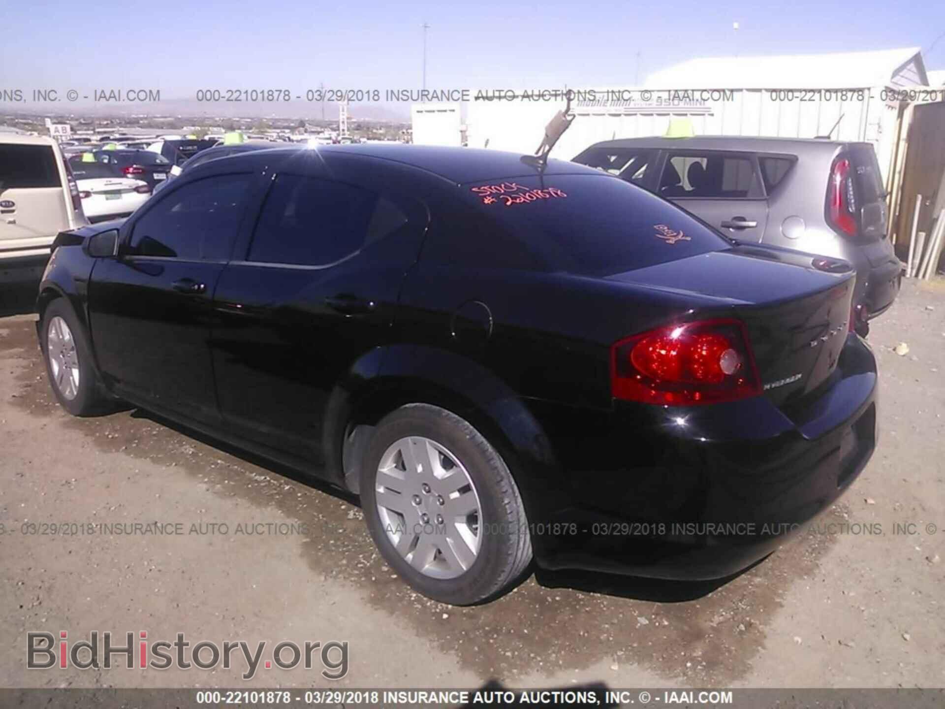2013 Dodge Avenger - VIN: 1C3CDZAB9DN730394 - Фото 3