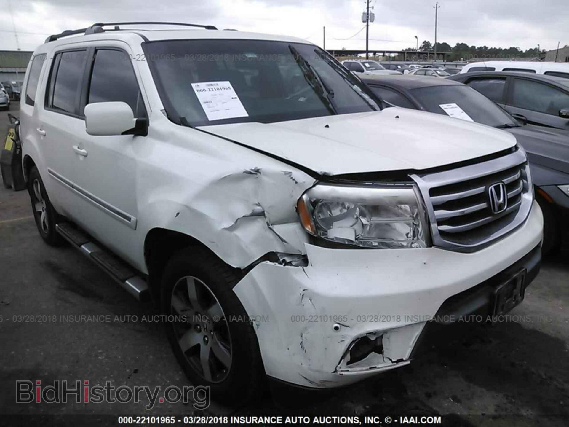 Фотография 5FNYF3H98CB018869 - Honda Pilot 2012