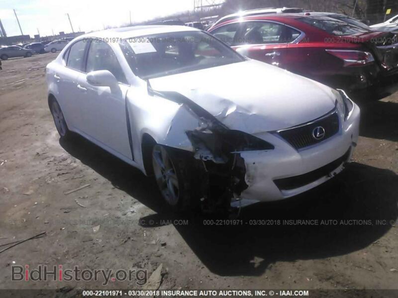 2011 Lexus IS (VIN JTHBF5C28B5132011) — photo 1 of 10, IAAI, damage: front end