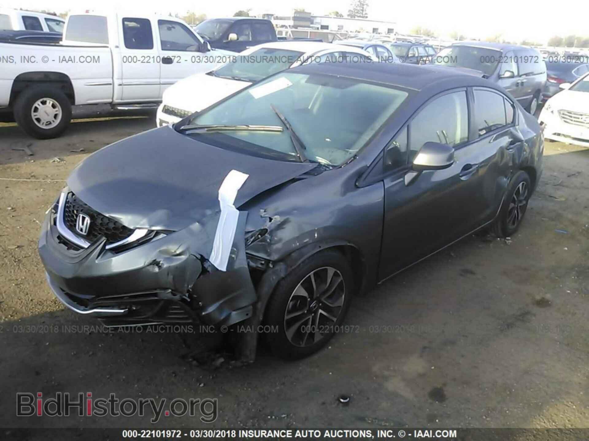 2013 Honda Civic - VIN: 19XFB2F80DE258285 - Фото 2