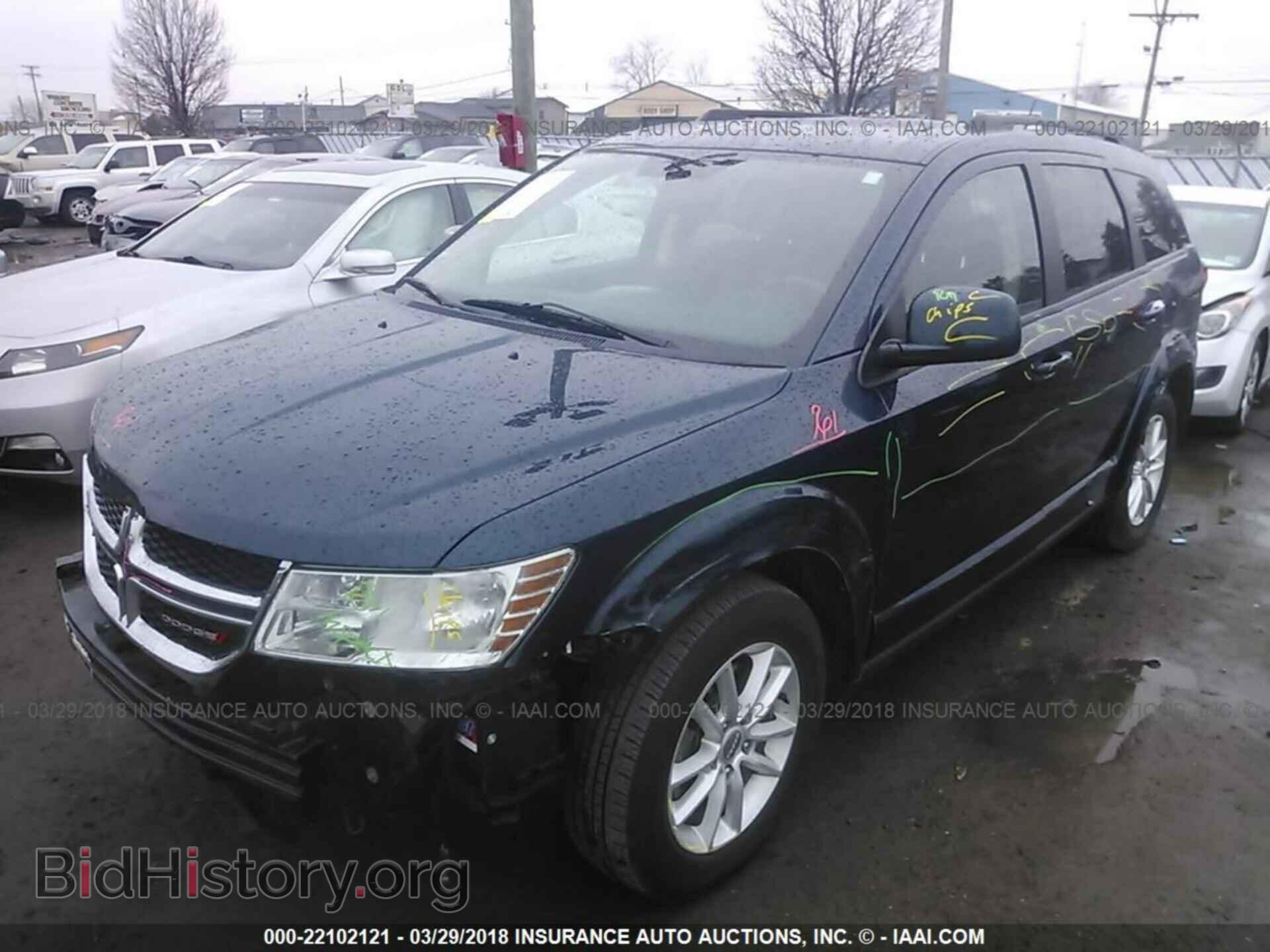 2014 Dodge Journey - VIN: 3C4PDCBB5ET103377 - Фото 2