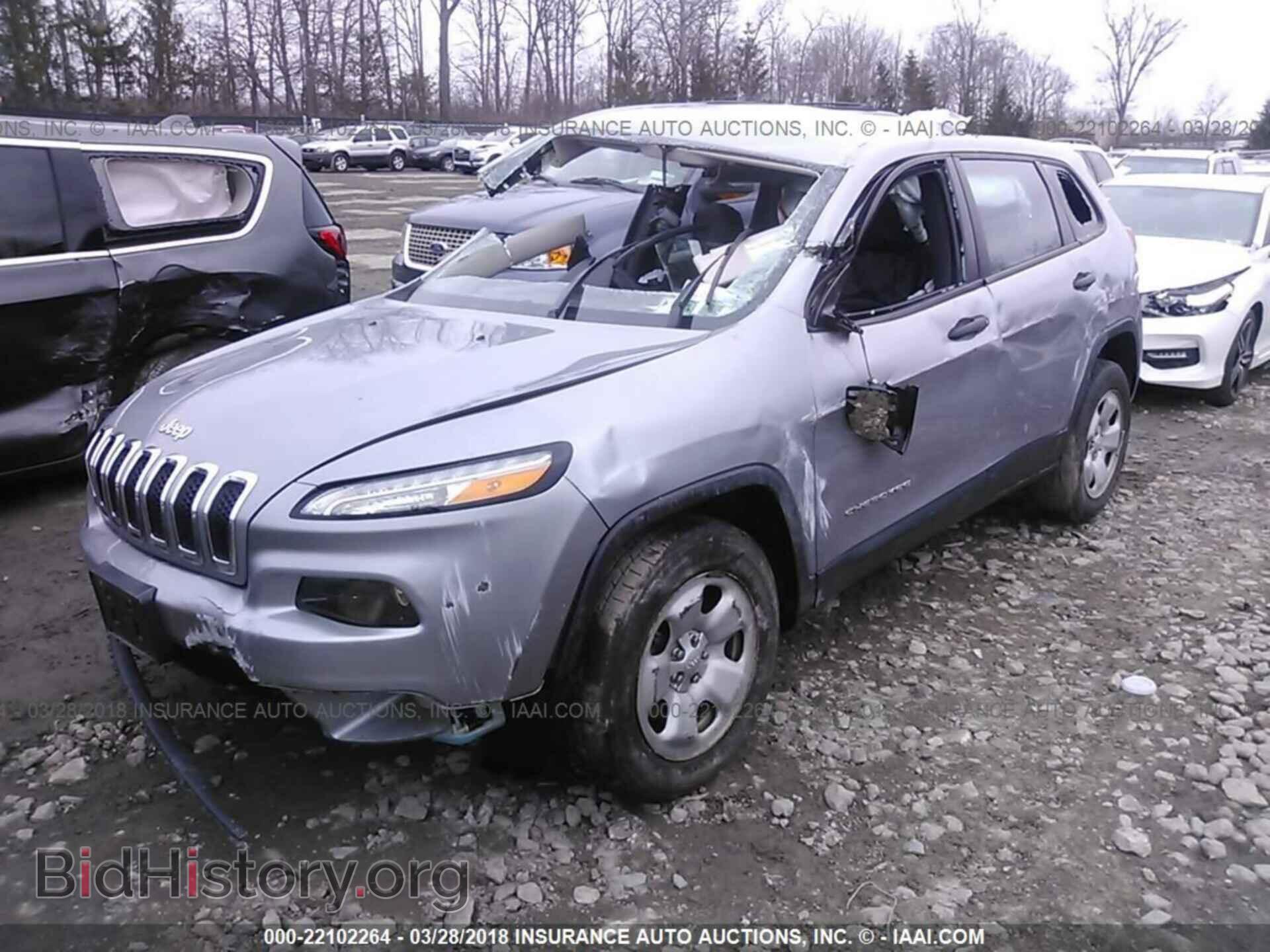 2014 Jeep Cherokee - VIN: 1C4PJMAB7EW145317 - Фото 2