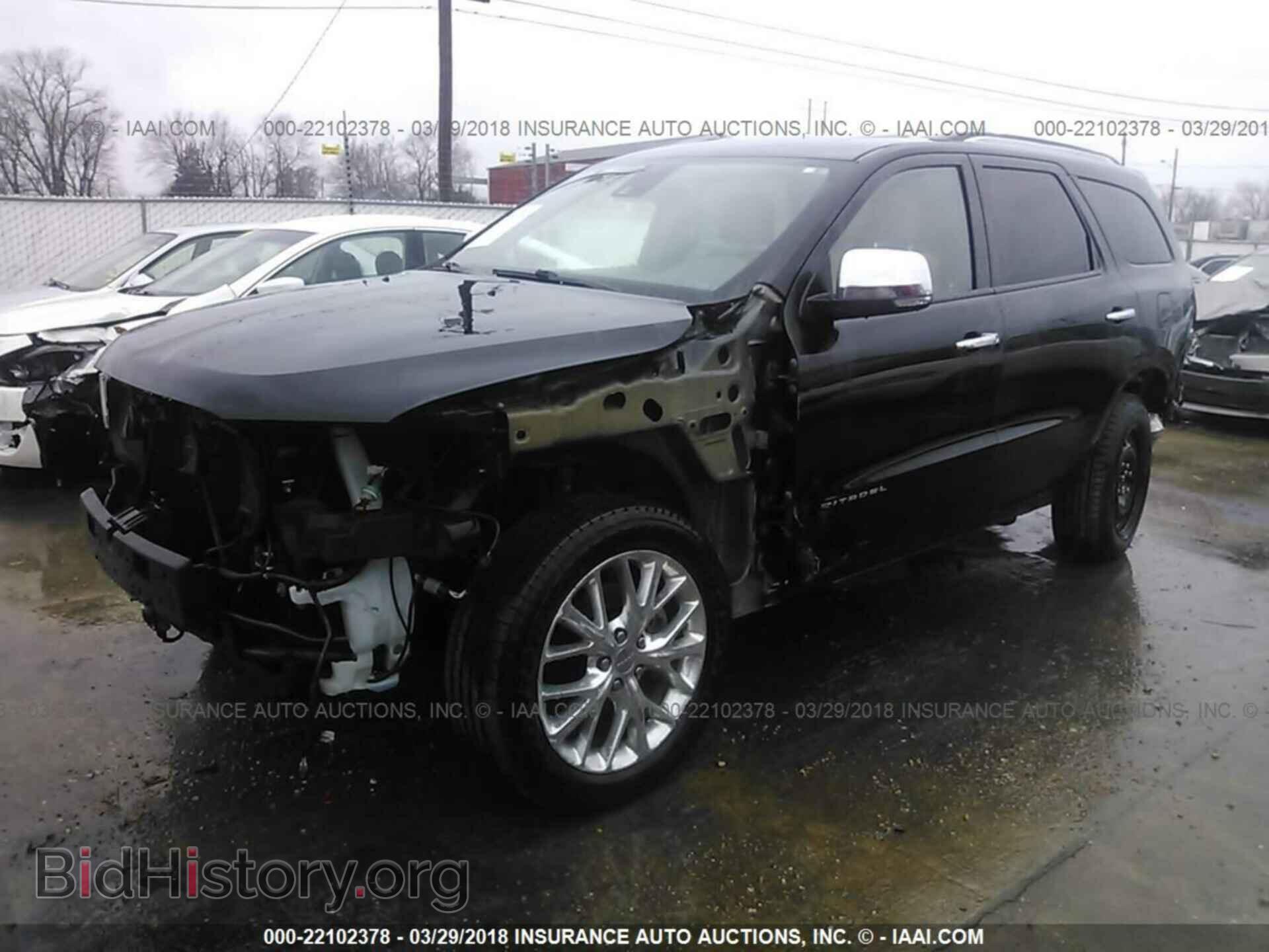 2014 Dodge Durango - VIN: 1C4SDJET8EC552373 - Фото 2