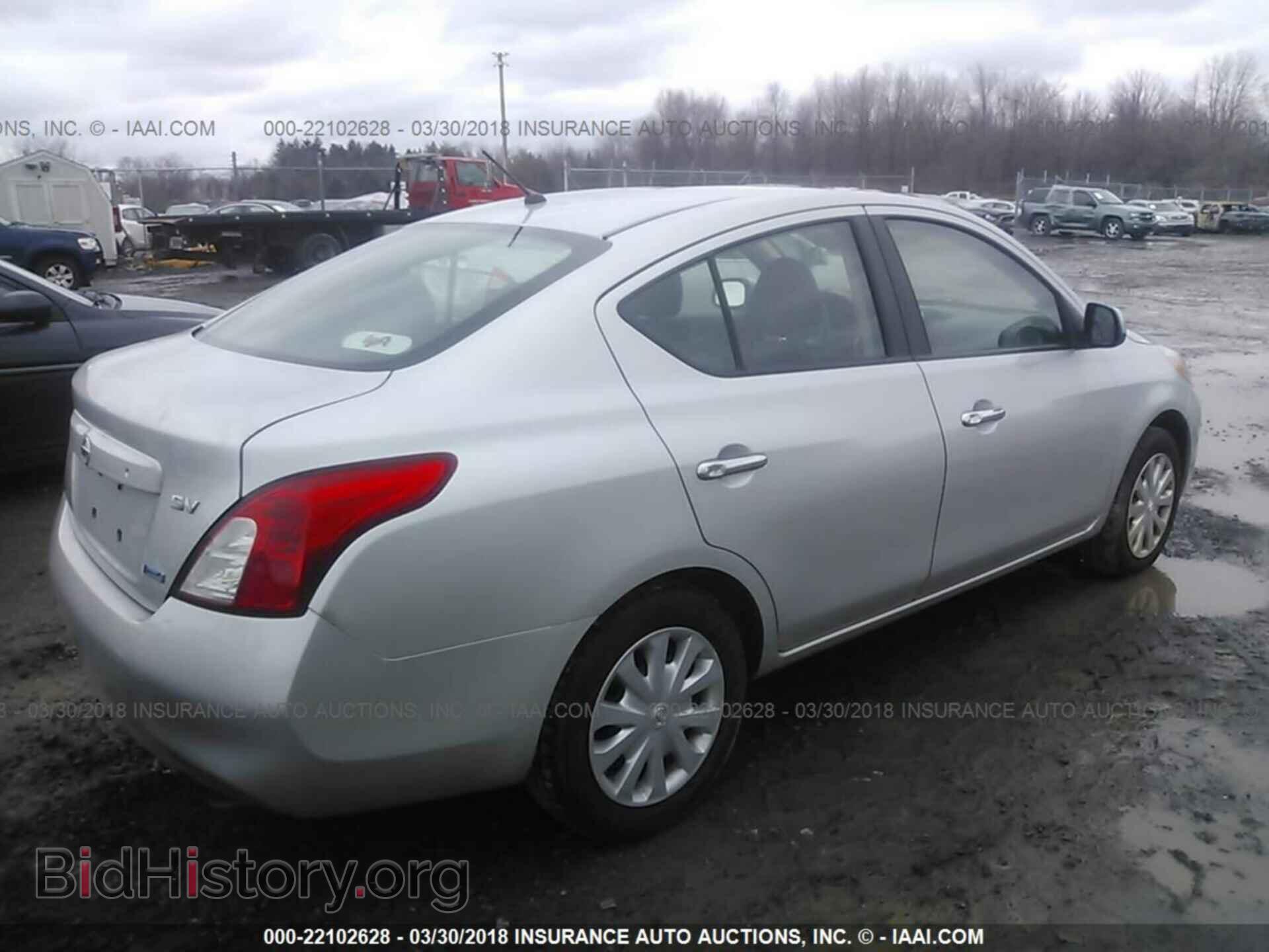 2012 Nissan Versa - VIN: 3N1CN7AP1CL806569 - Фото 4