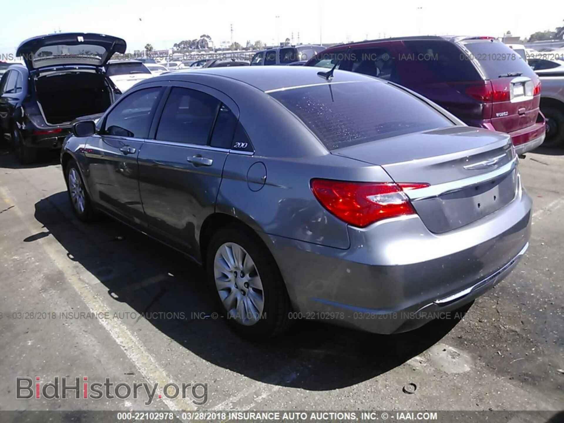2012 Chrysler 200 - VIN: 1C3CCBAB5CN289677 - Фото 3