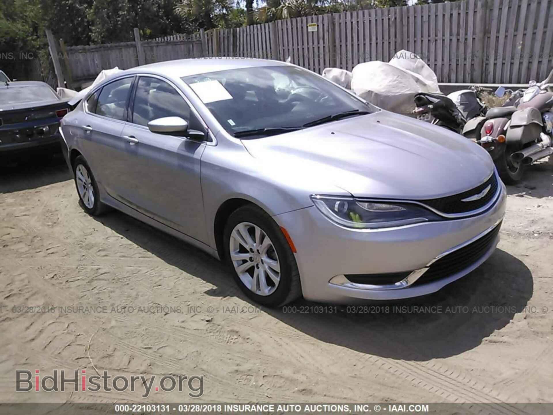 Photo 1C3CCCAB7FN594222 - Chrysler 200 2015