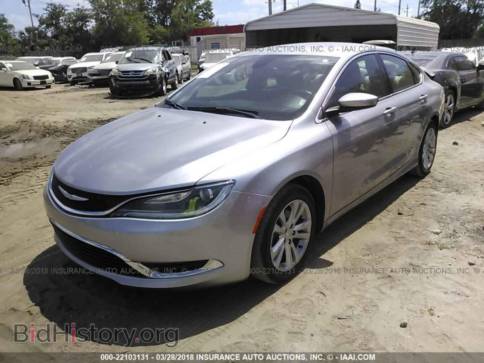 2015 Chrysler 200 - VIN: 1C3CCCAB7FN594222 - Фото 2