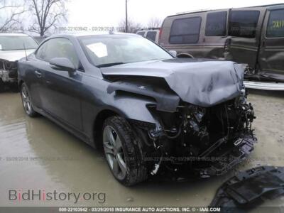 2012 Lexus IS, серый — VIN JTHFF2C26C2523659, IAAI