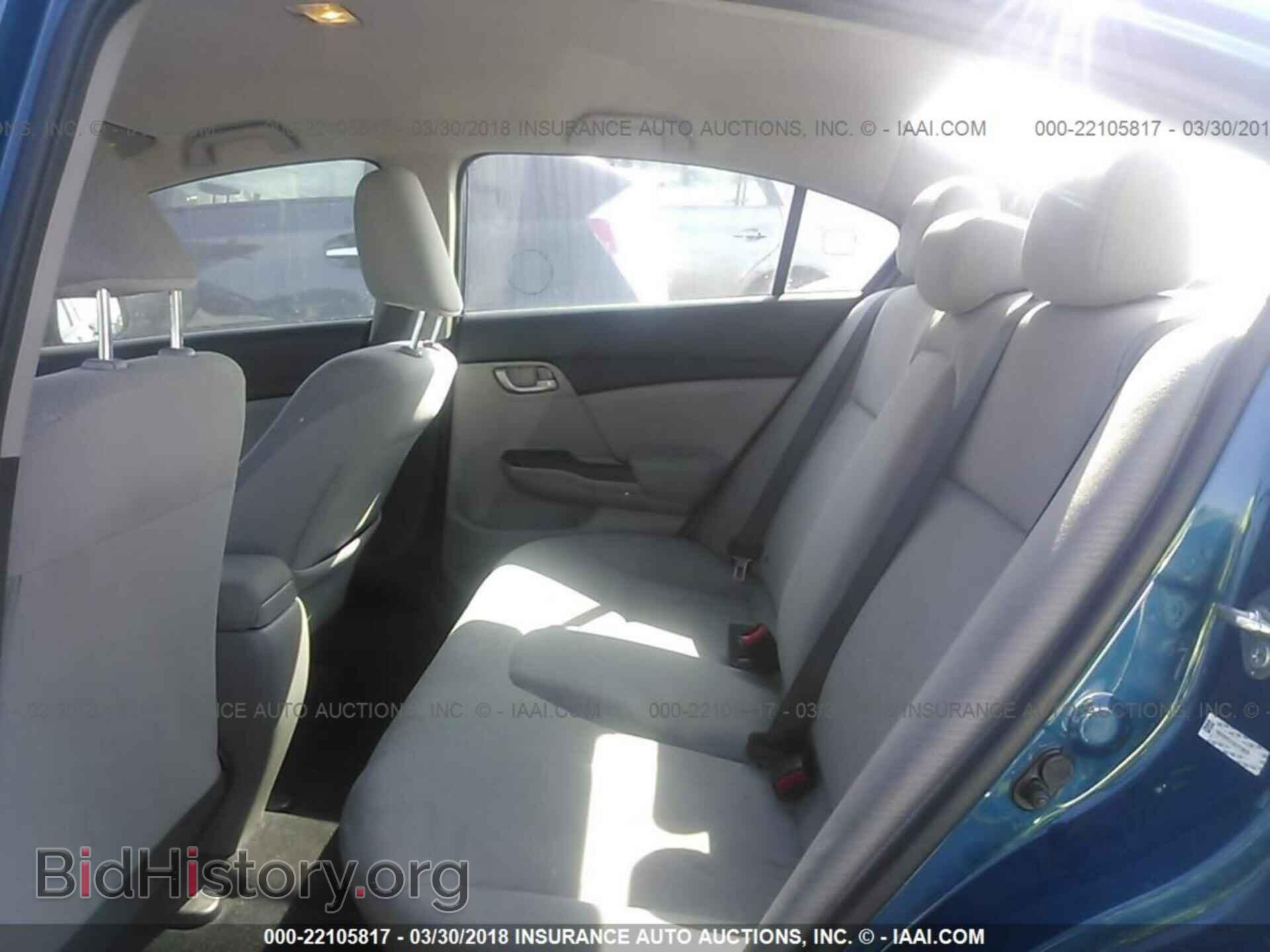 2013 Honda Civic - VIN: 19XFB2F51DE272895 - Фото 8