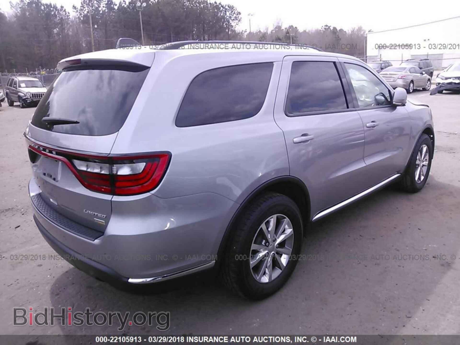 2015 Dodge Durango - VIN: 1C4RDHDG7FC201046 - Фото 4
