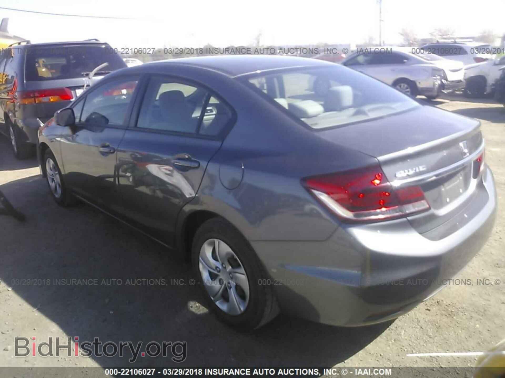2013 Honda Civic - VIN: 19XFB2F58DE287586 - Фото 3