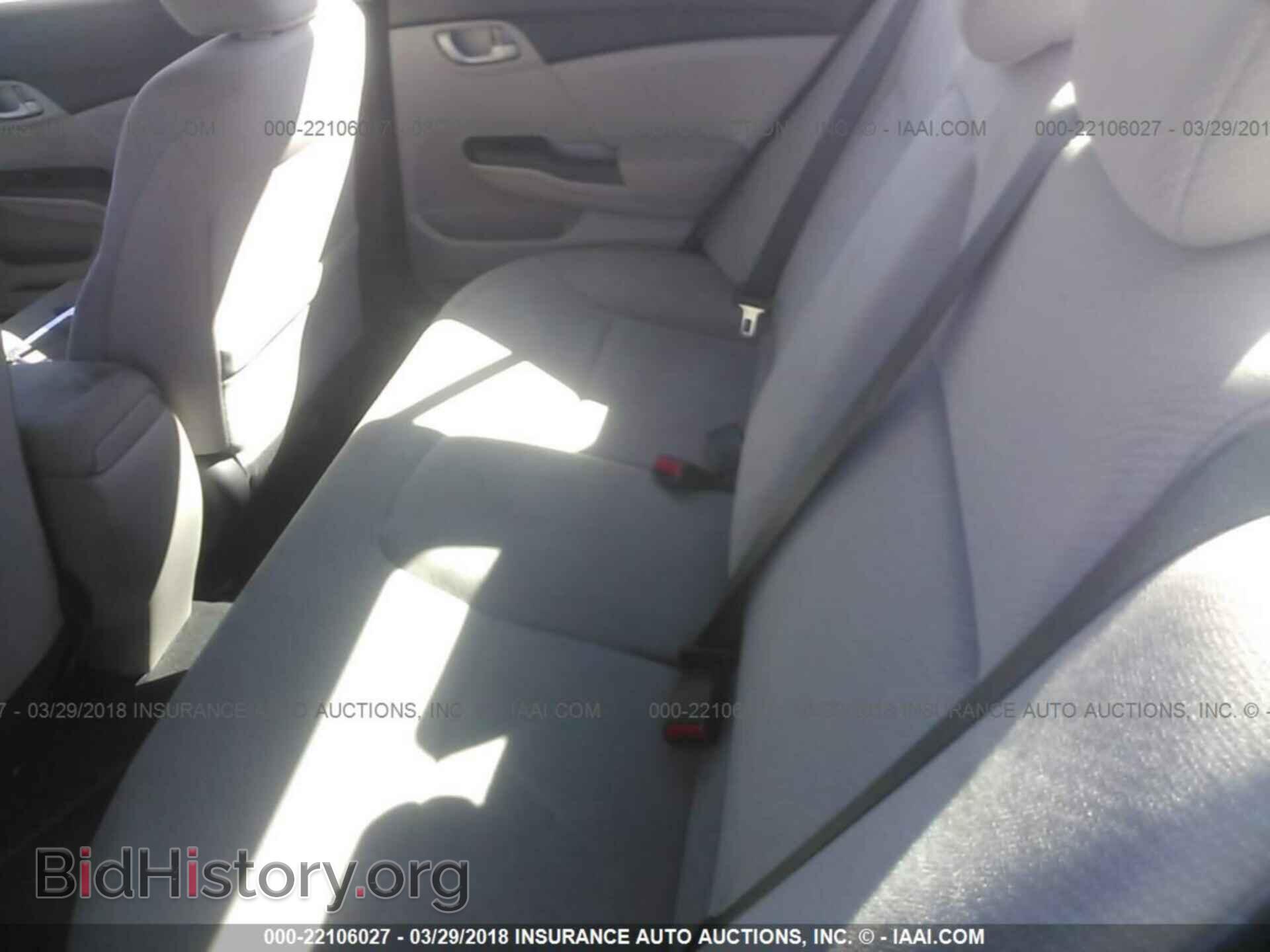 2013 Honda Civic - VIN: 19XFB2F58DE287586 - Фото 8