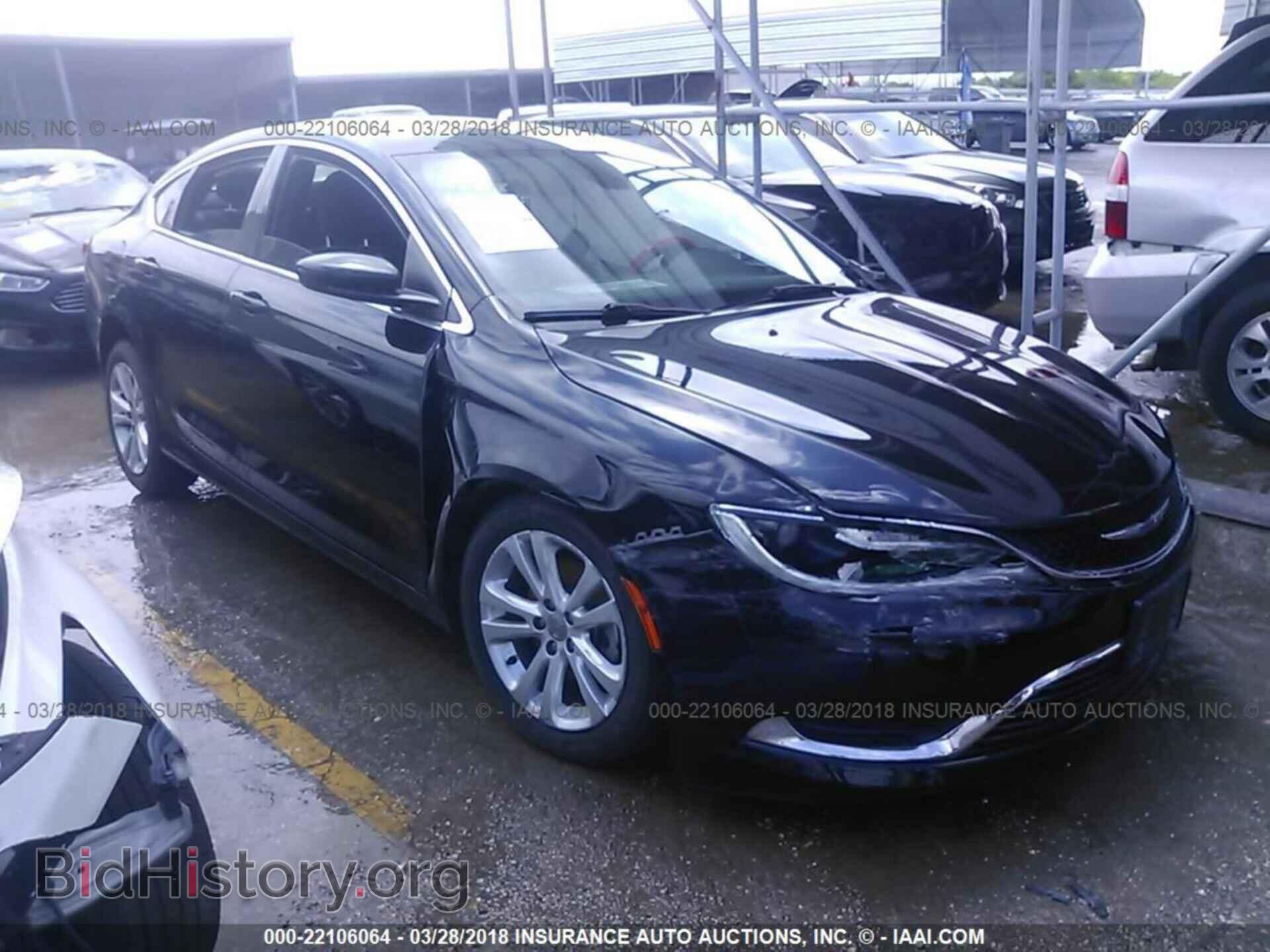 Фотография 1C3CCCAB7FN645136 - Chrysler 200 2015