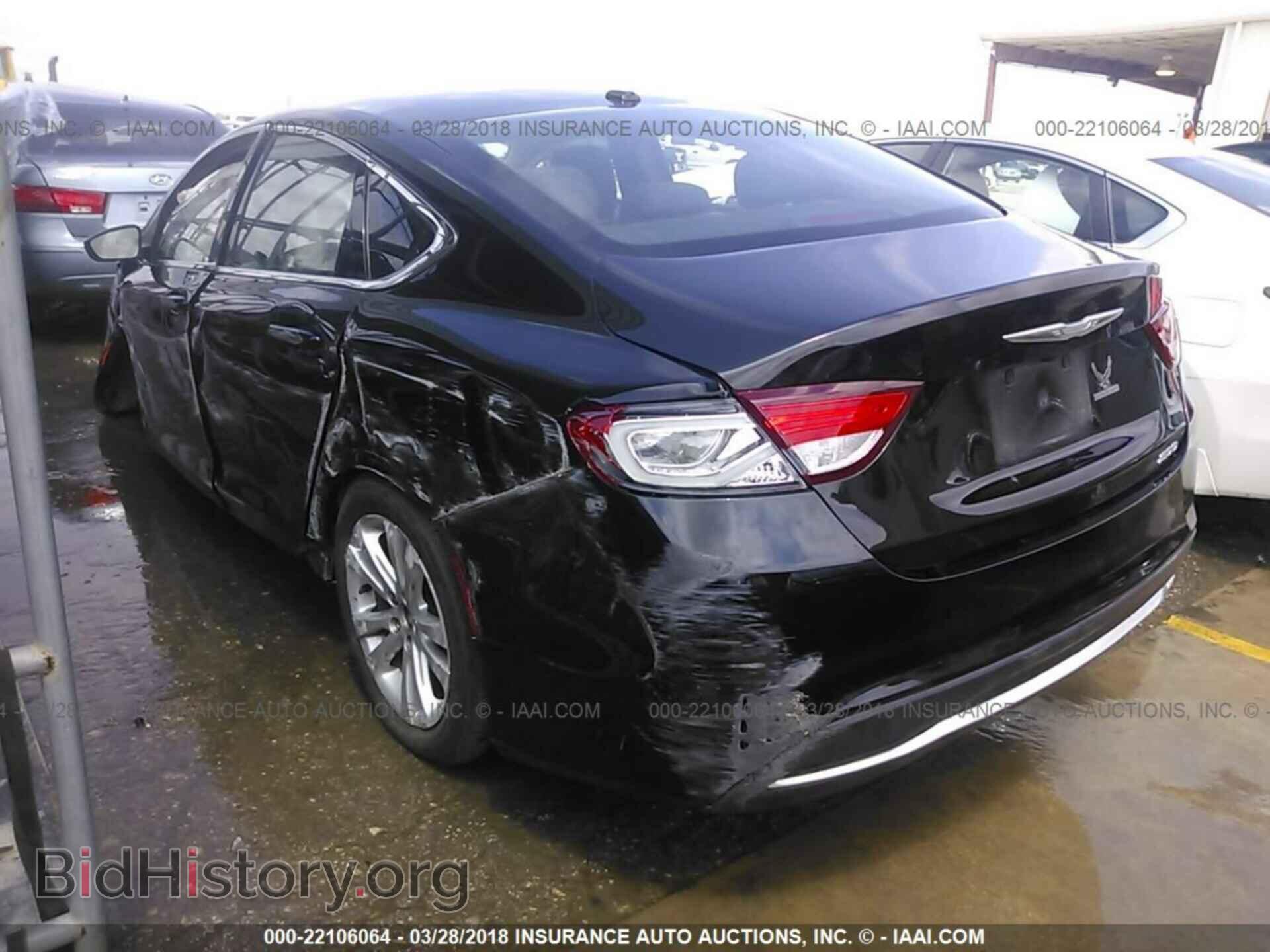 2015 Chrysler 200 - VIN: 1C3CCCAB7FN645136 - Фото 3