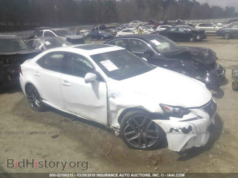 2015 Lexus IS (VIN JTHBE1D26F5020243) — фото 1 из 10, IAAI, повреждение: передняя часть