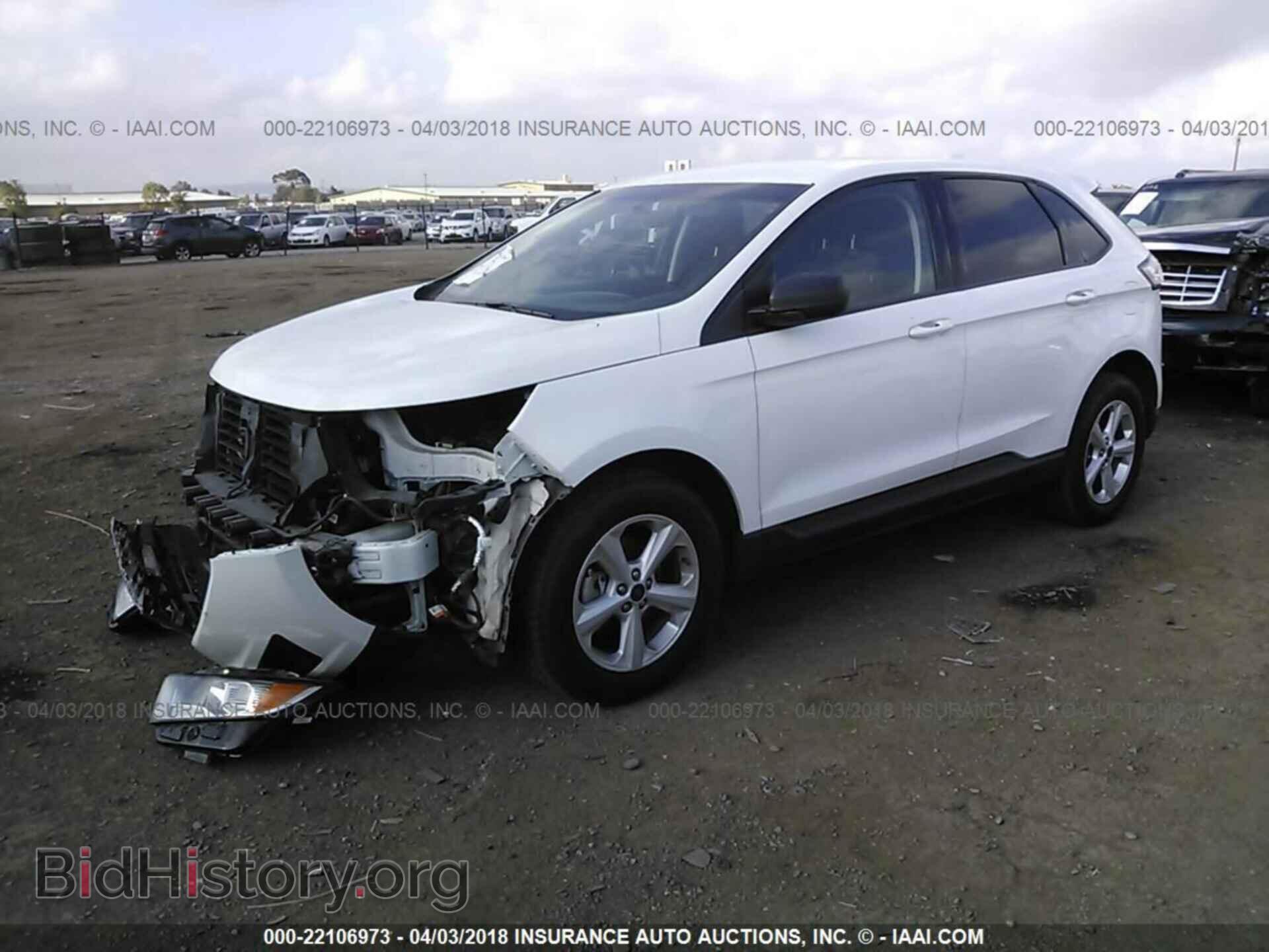 2015 Ford Edge - VIN: 2FMTK3G91FBC34700 - Фото 2